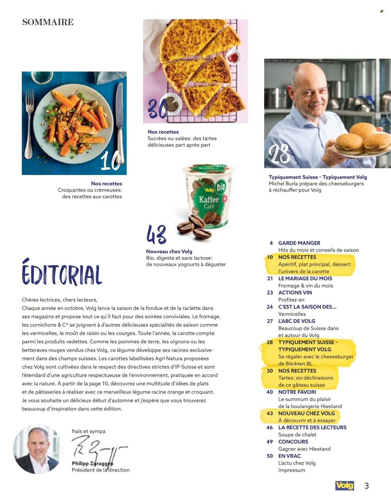 Catalogue Volg - 1.10.2025 - 31.10.2025. Page 3. Page 3