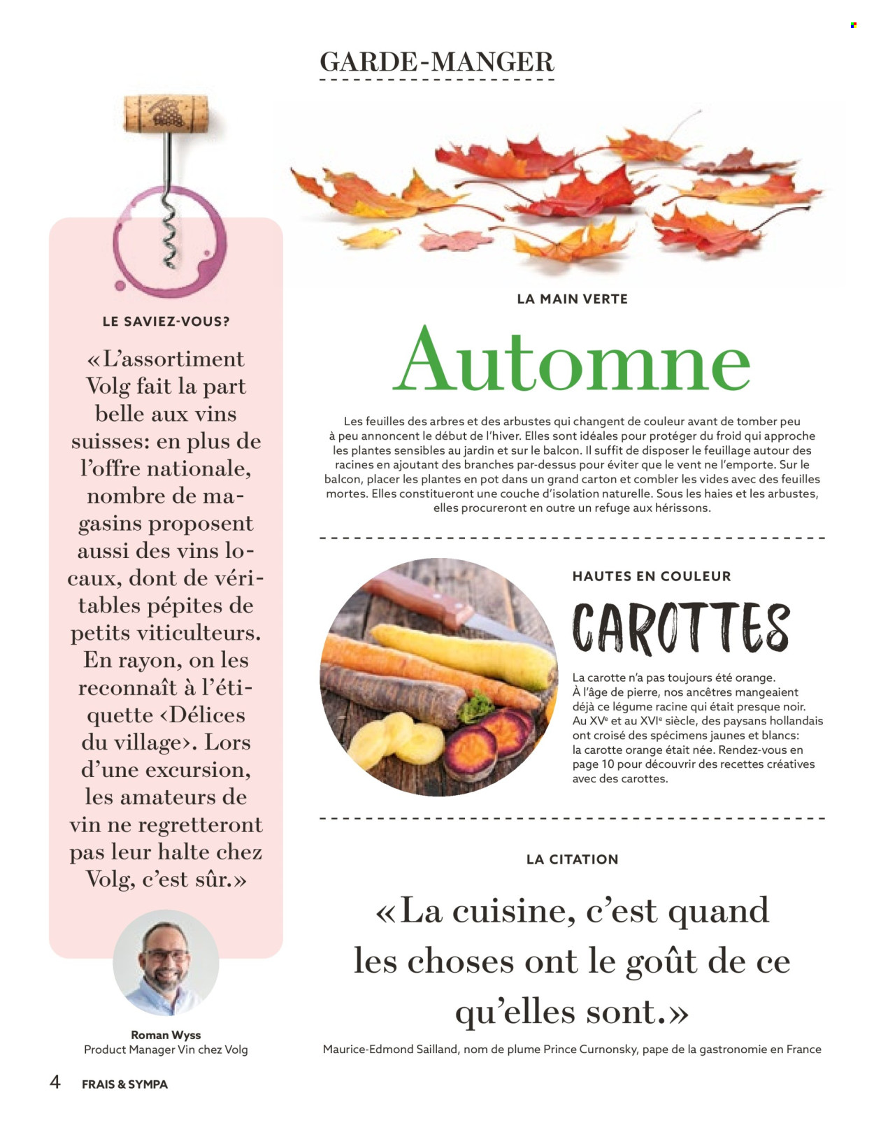 Catalogue Volg - 1.10.2025 - 31.10.2025. Page 4. Page 4