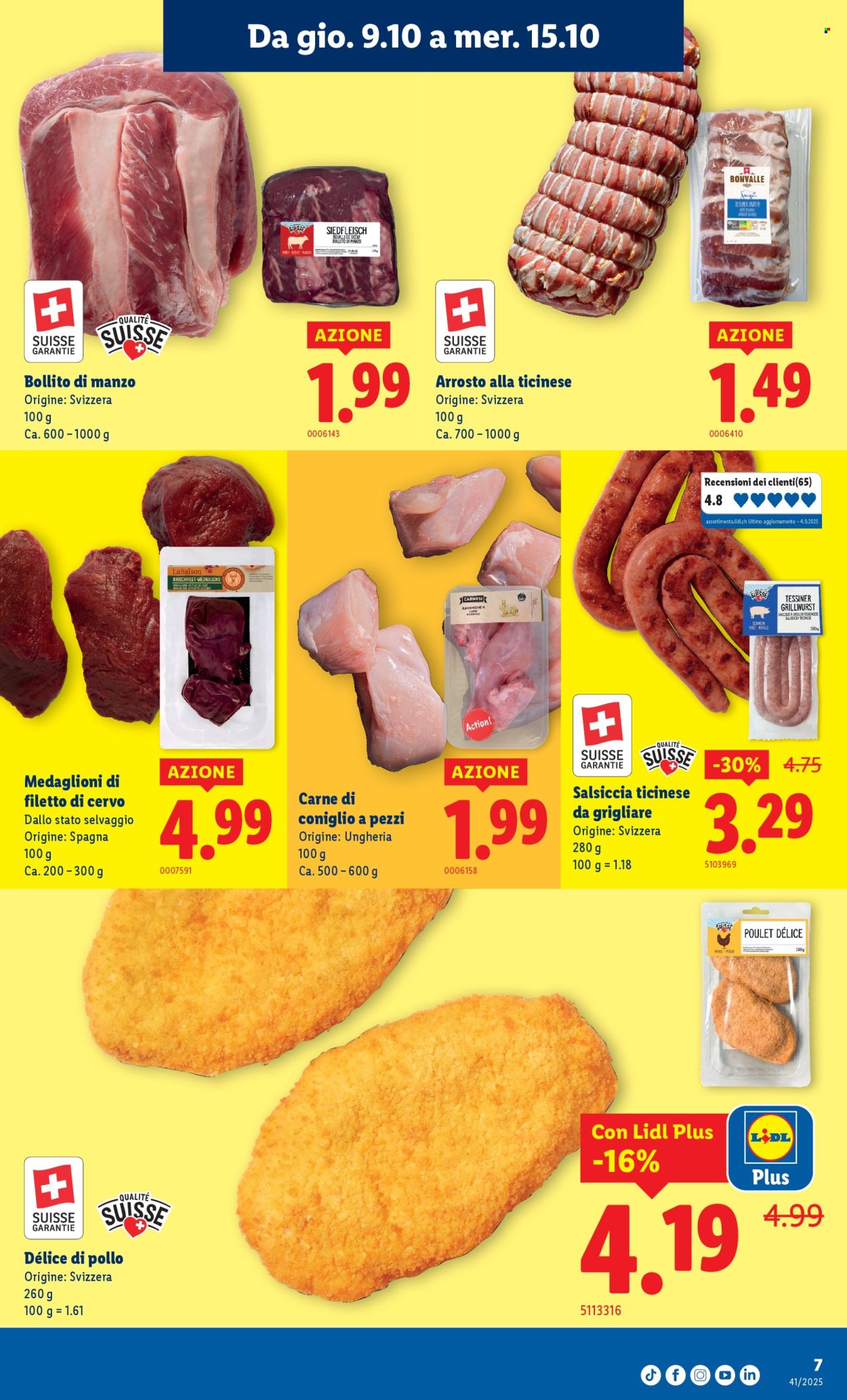Catalogue Lidl - 9.10.2025 - 15.10.2025. Page 7. Page 7