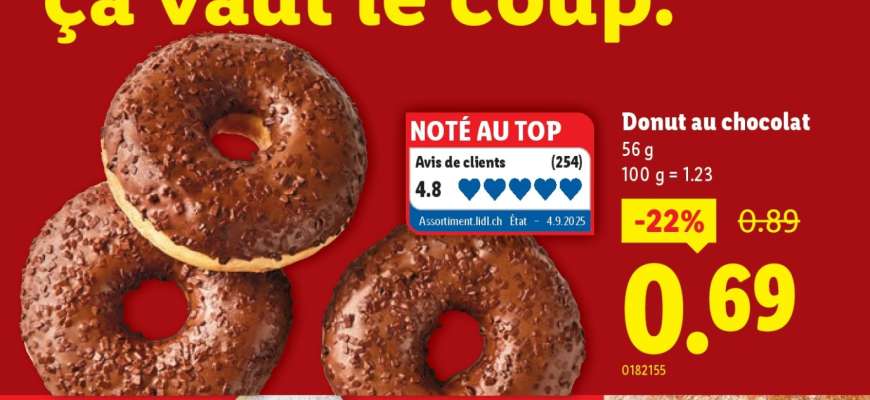 Donut au chocolat