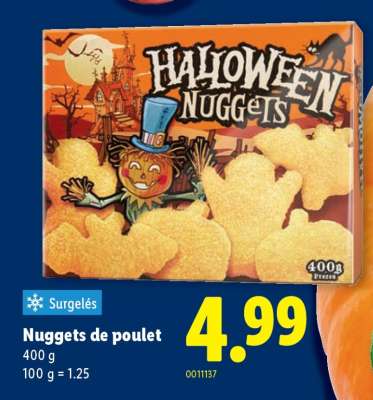 Nuggets de poulet