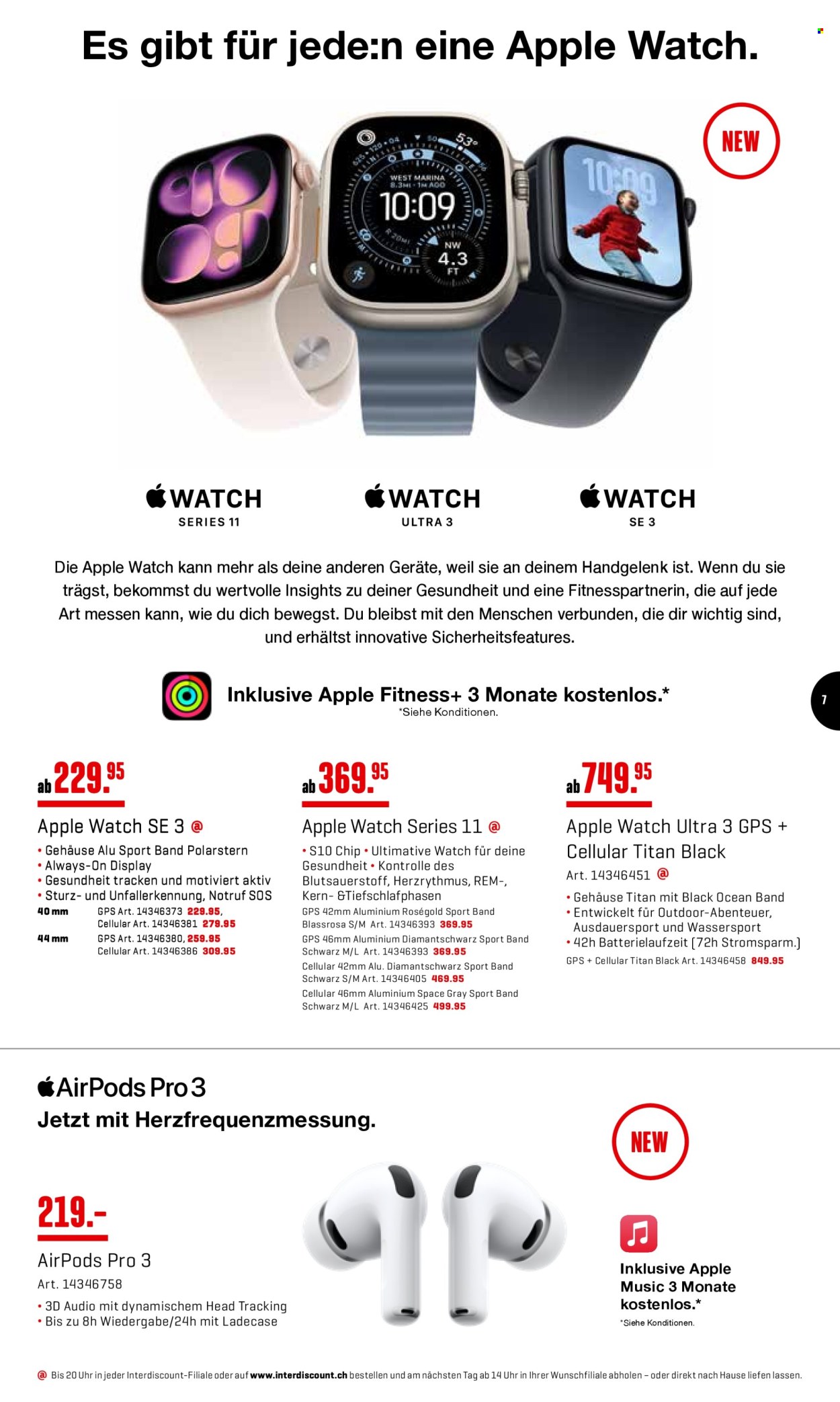 Catalogue Interdiscount - 6.10.2025 - 19.10.2025. Page 7. Page 7