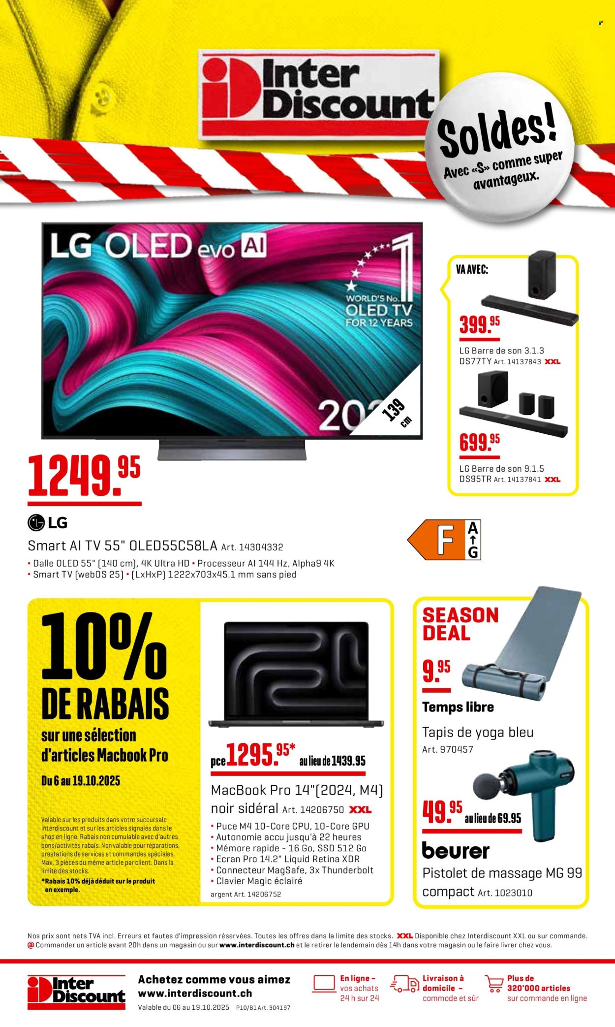 Catalogue Interdiscount - 6.10.2025 - 19.10.2025. Page 1. Page 1