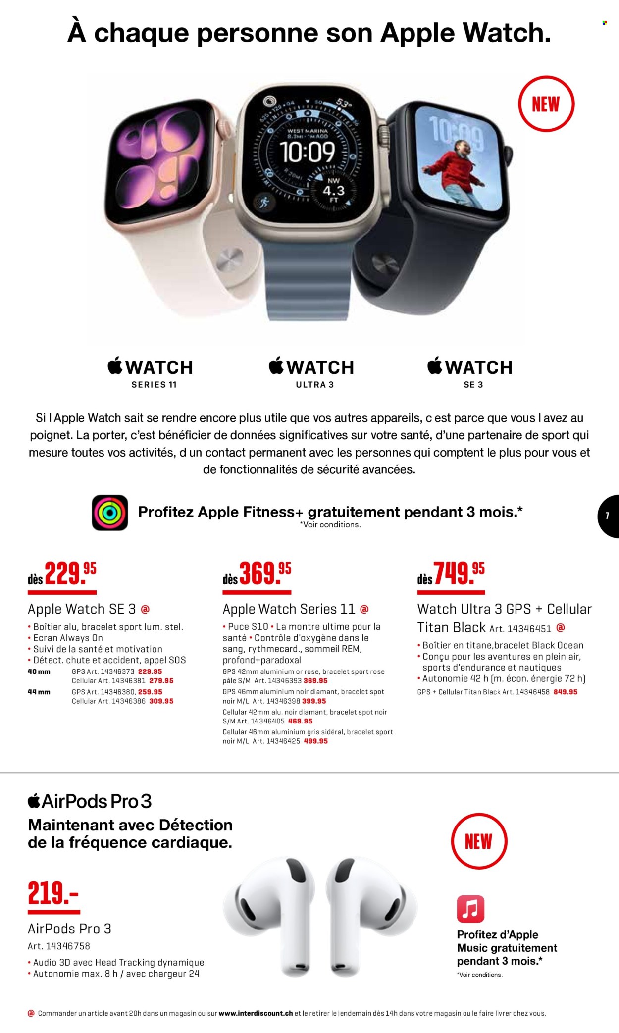 Catalogue Interdiscount - 6.10.2025 - 19.10.2025. Page 7. Page 7