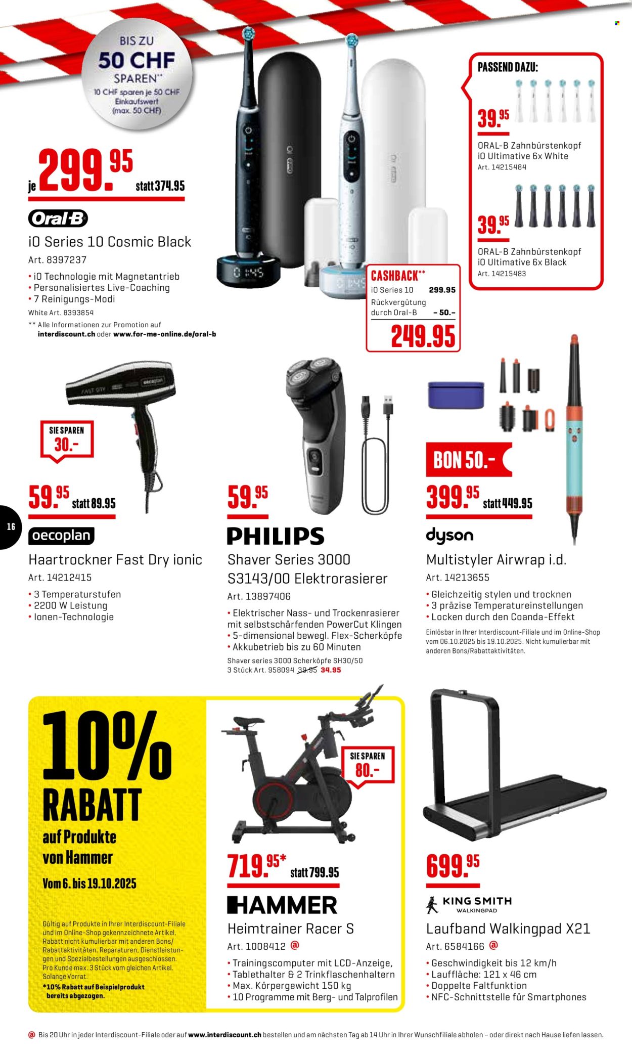 Catalogue Interdiscount - 6.10.2025 - 19.10.2025. Page 16. Page 16