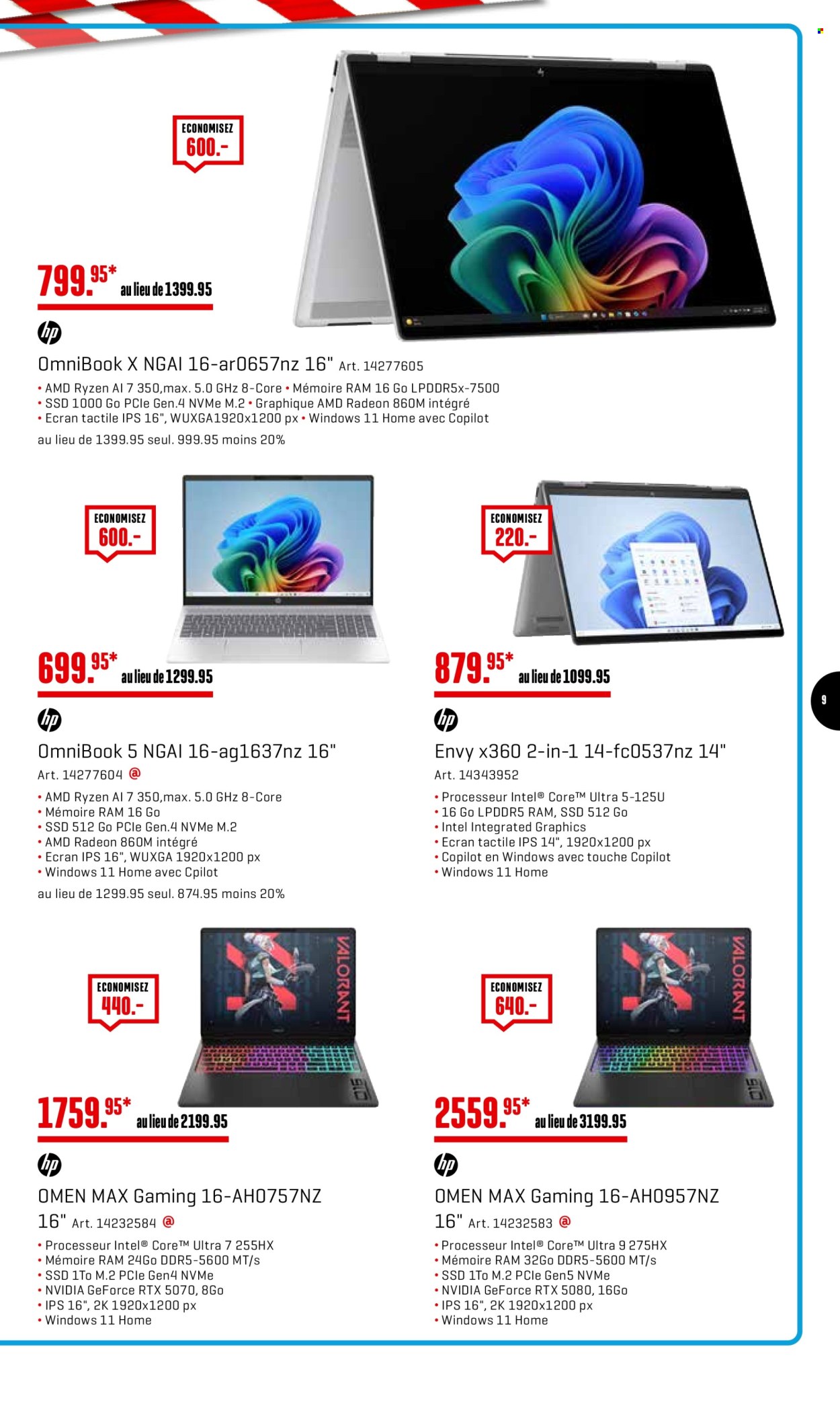 Catalogue Interdiscount - 6.10.2025 - 19.10.2025. Page 9. Page 9