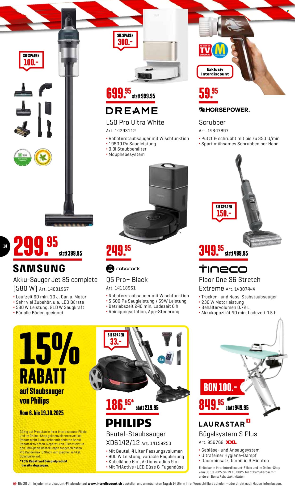 Catalogue Interdiscount - 6.10.2025 - 19.10.2025. Page 18. Page 18