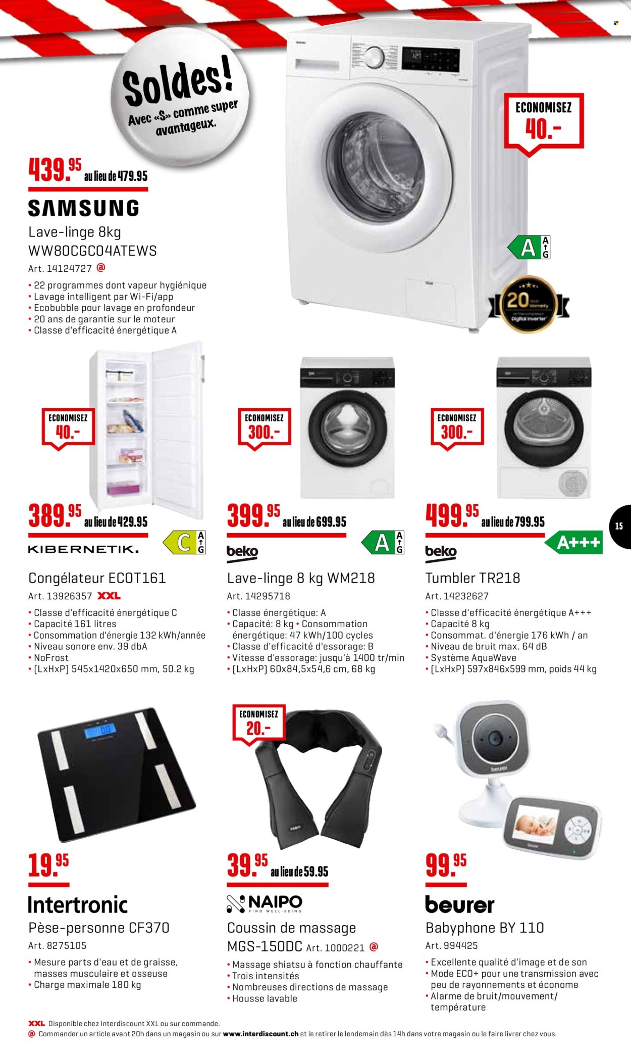 Catalogue Interdiscount - 6.10.2025 - 19.10.2025. Page 15. Page 15