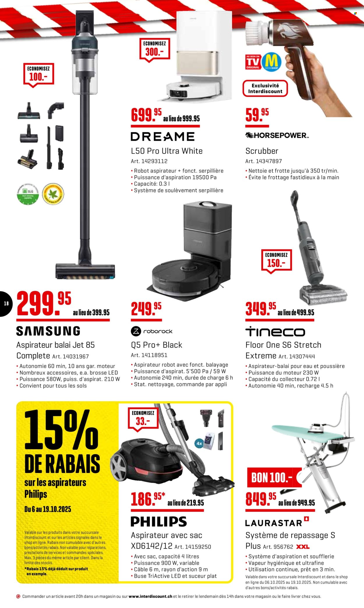 Catalogue Interdiscount - 6.10.2025 - 19.10.2025. Page 18. Page 18