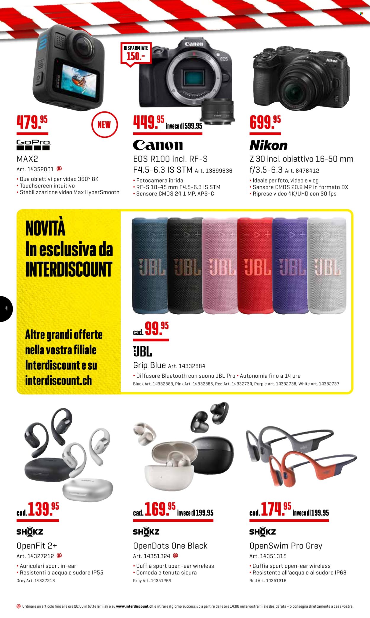 Catalogue Interdiscount - 6.10.2025 - 19.10.2025. Page 4. Page 4