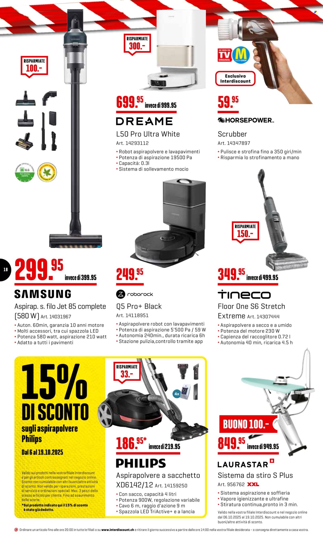 Catalogue Interdiscount - 6.10.2025 - 19.10.2025. Page 18. Page 18