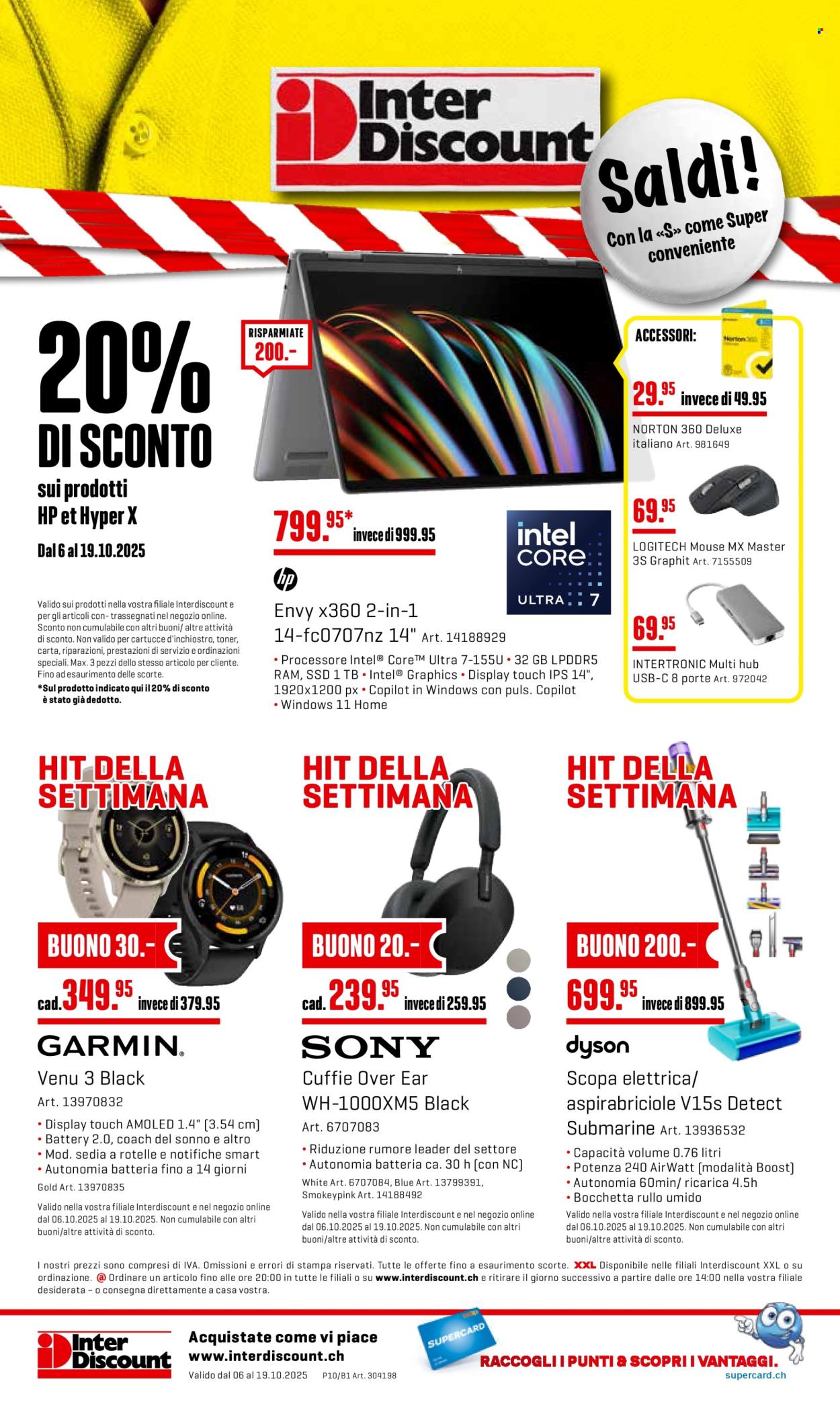 Catalogue Interdiscount - 6.10.2025 - 19.10.2025. Page 20. Page 20