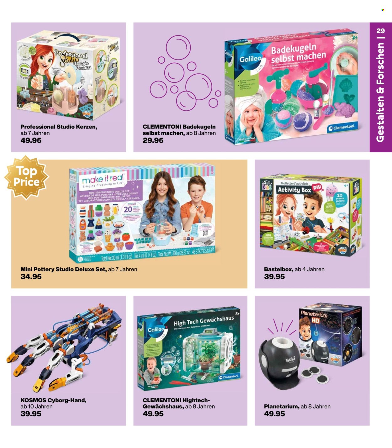 Catalogue Migros. Page 29. Page 29