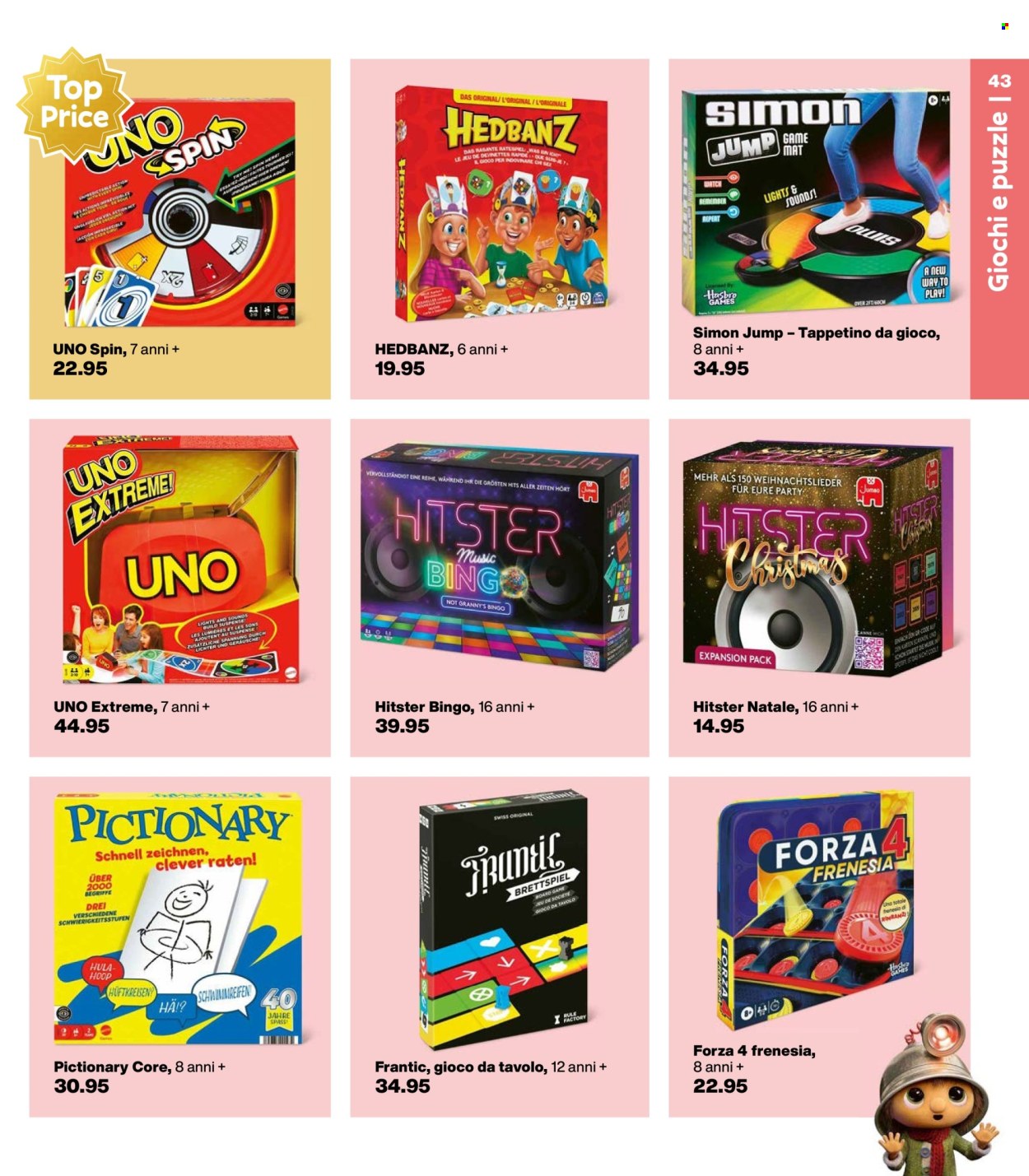 Catalogue Migros. Page 43. Page 43