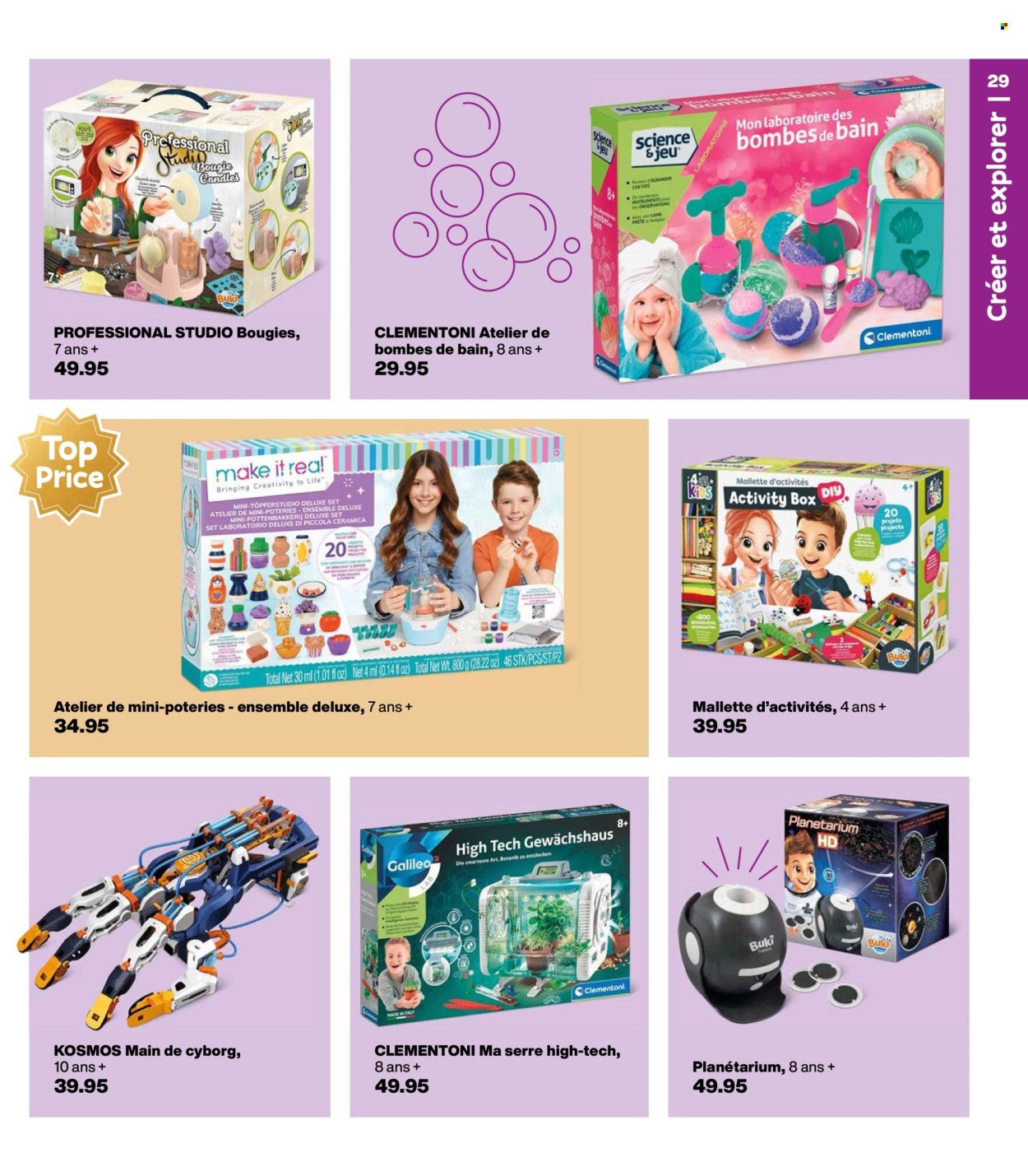 Catalogue Migros. Page 29. Page 29