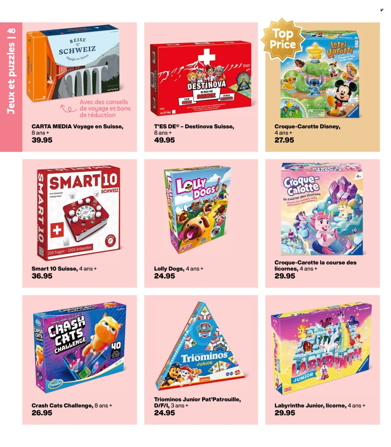 Catalogue Migros. Page 40. Page 40