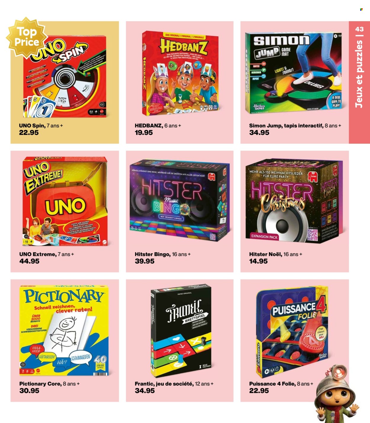 Catalogue Migros. Page 43. Page 43