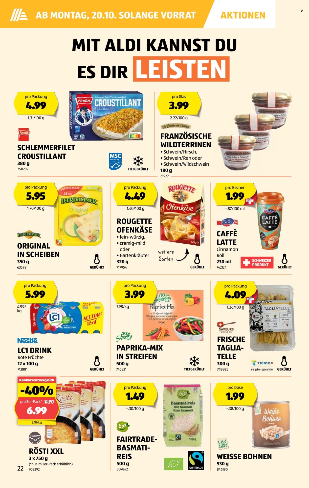Catalogue Aldi - 16.10.2025 - 22.10.2025. Page 22. Page 22