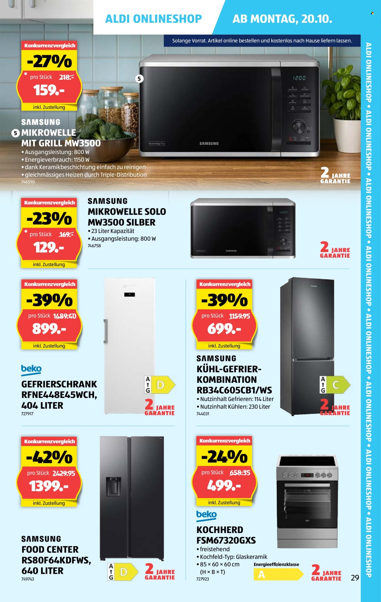 Catalogue Aldi - 16.10.2025 - 22.10.2025. Page 29. Page 29