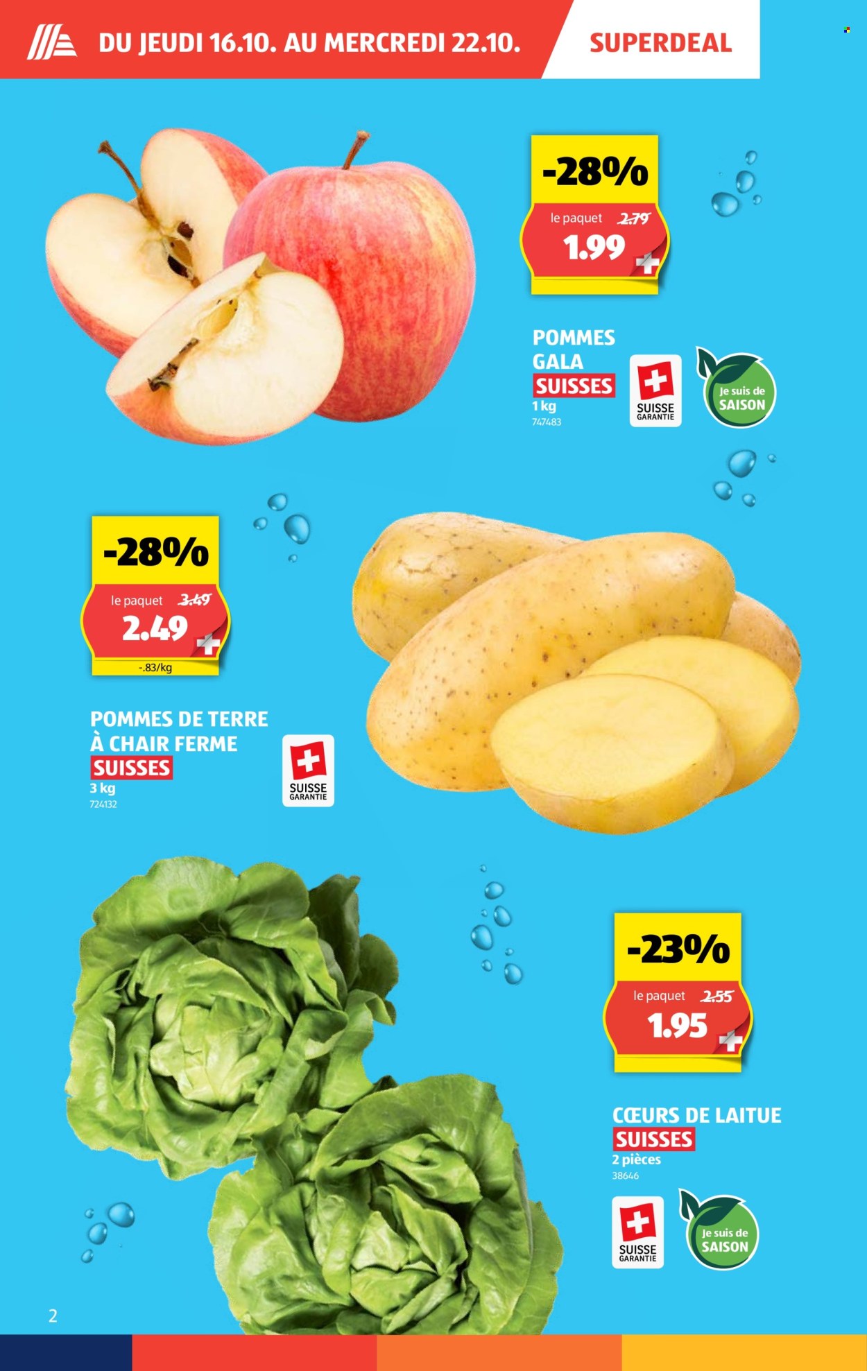 Catalogue Aldi - 16.10.2025 - 22.10.2025. Page 2. Page 2
