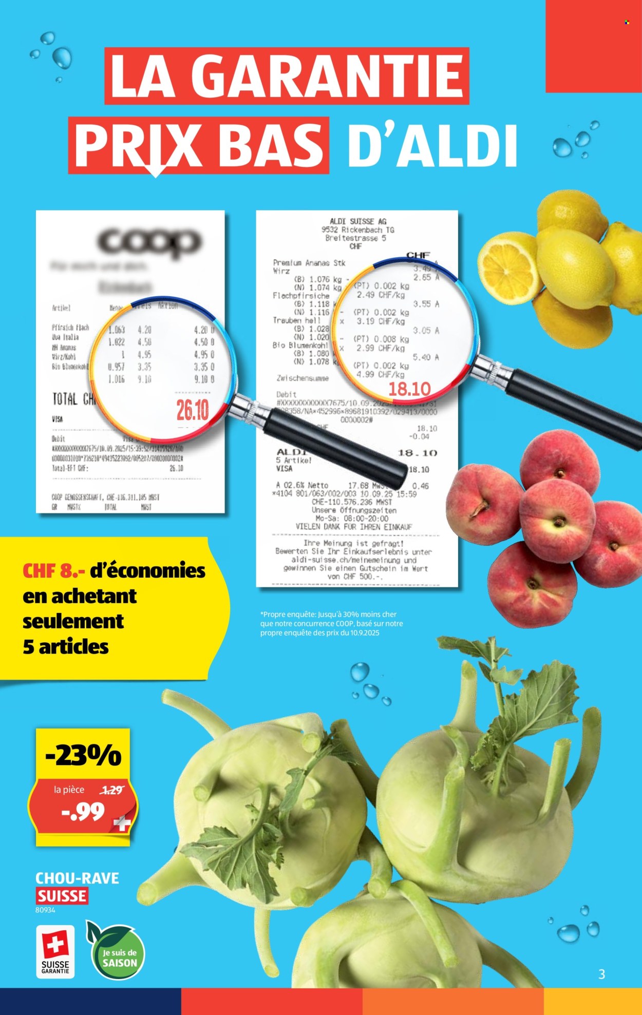 Catalogue Aldi - 16.10.2025 - 22.10.2025. Page 3. Page 3