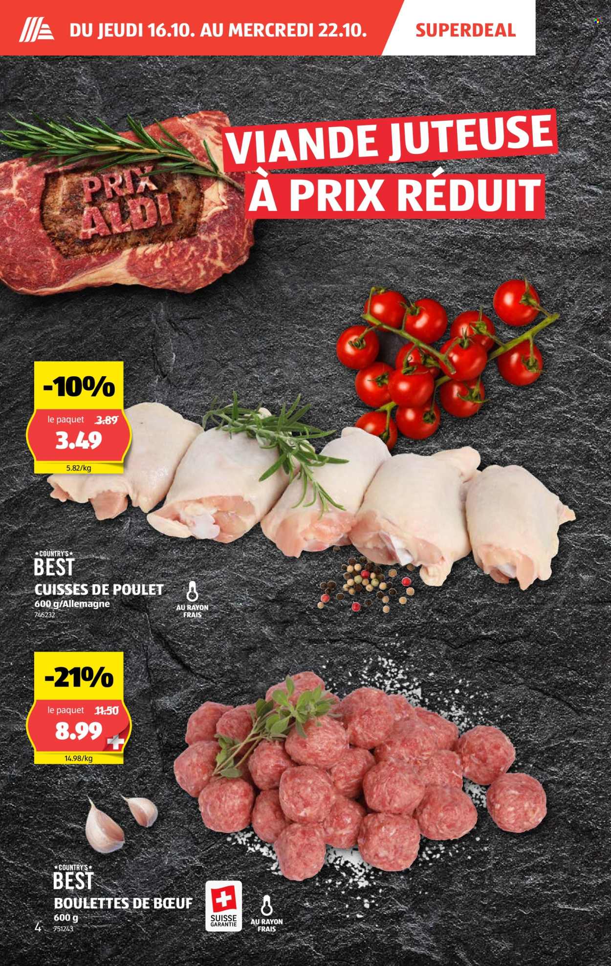 Catalogue Aldi - 16.10.2025 - 22.10.2025. Page 4. Page 4