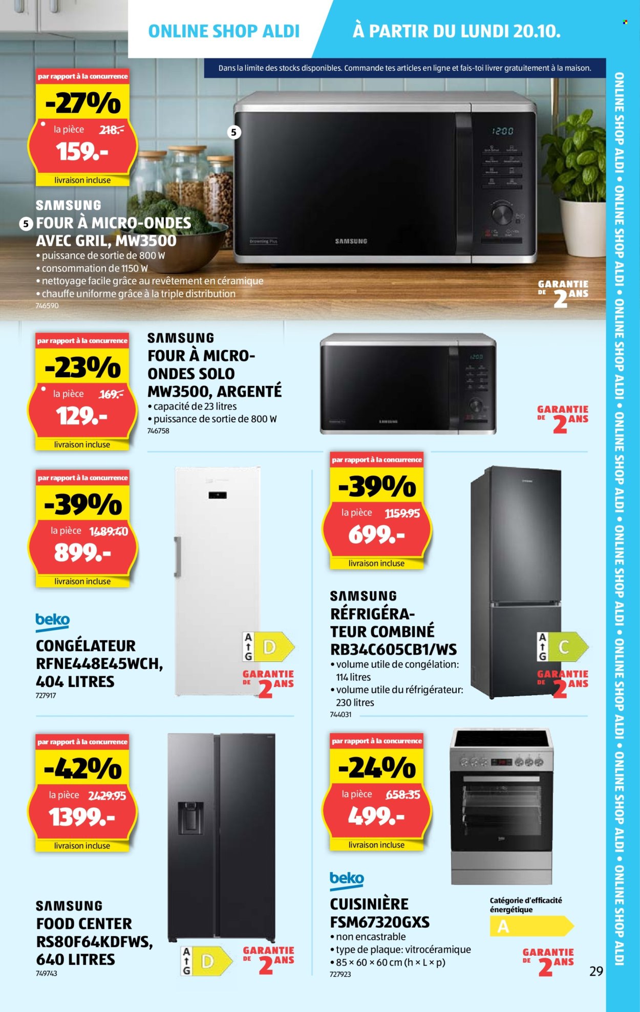 Catalogue Aldi - 16.10.2025 - 22.10.2025. Page 29. Page 29