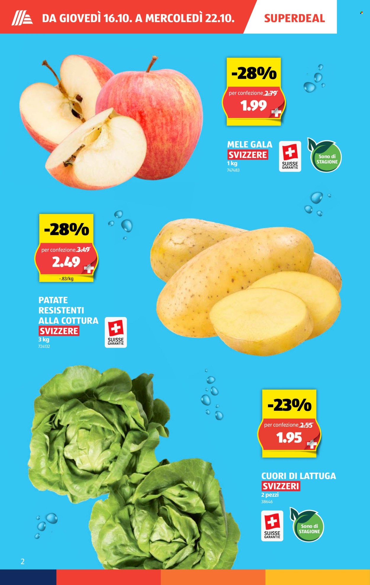 Catalogue Aldi - 16.10.2025 - 22.10.2025. Page 2. Page 2