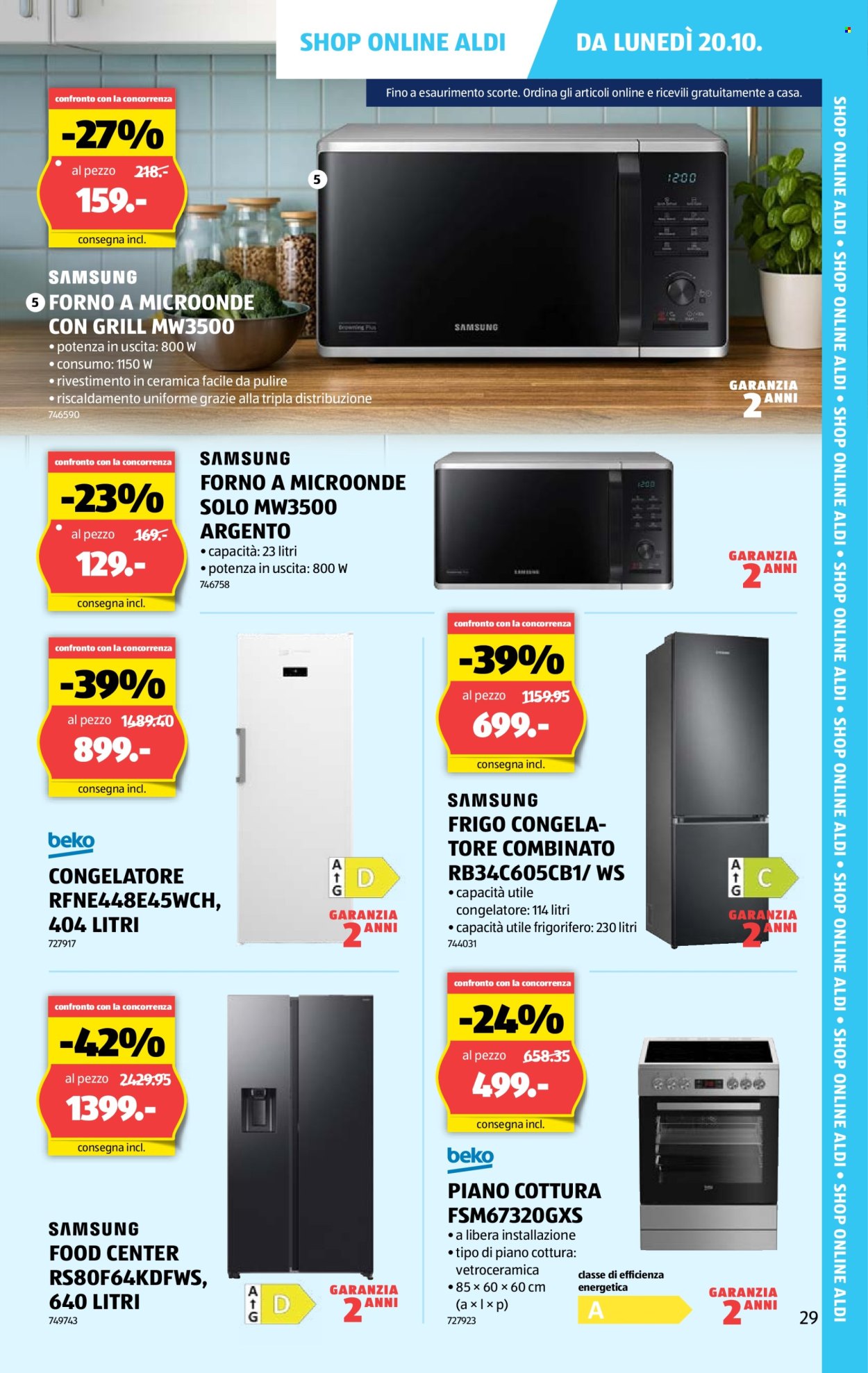 Catalogue Aldi - 16.10.2025 - 22.10.2025. Page 29. Page 29