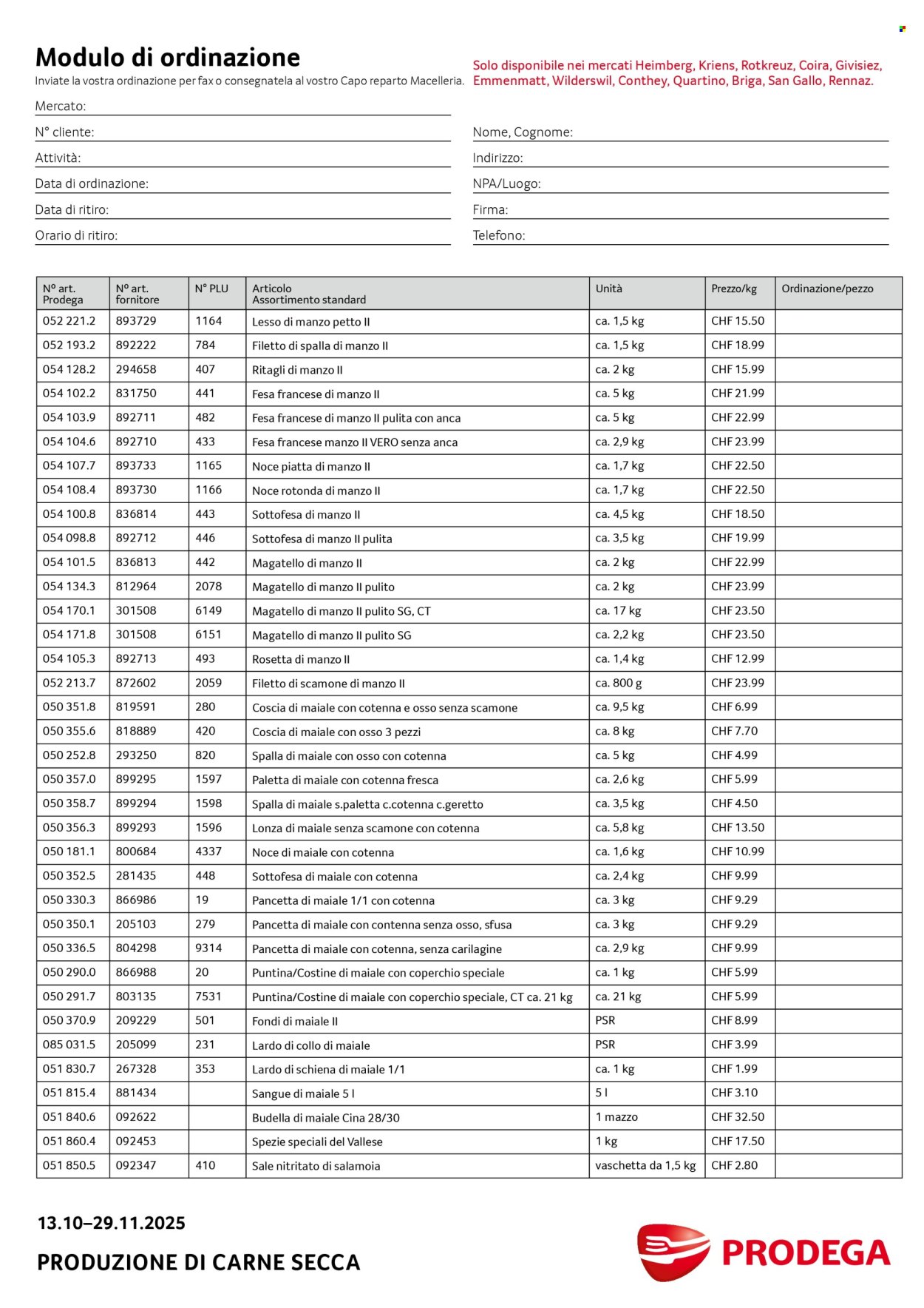 Catalogue Prodega - 13.10.2025 - 29.11.2025. Page 4. Page 4