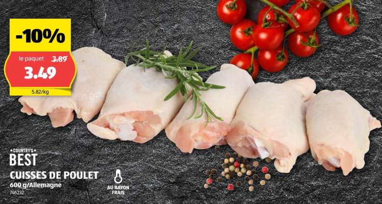 Cuisses de poulet