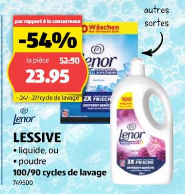 Lenor LESSIVE