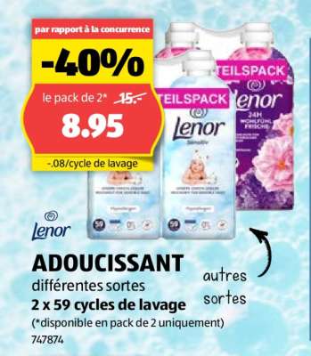 Lenor Adoucissant