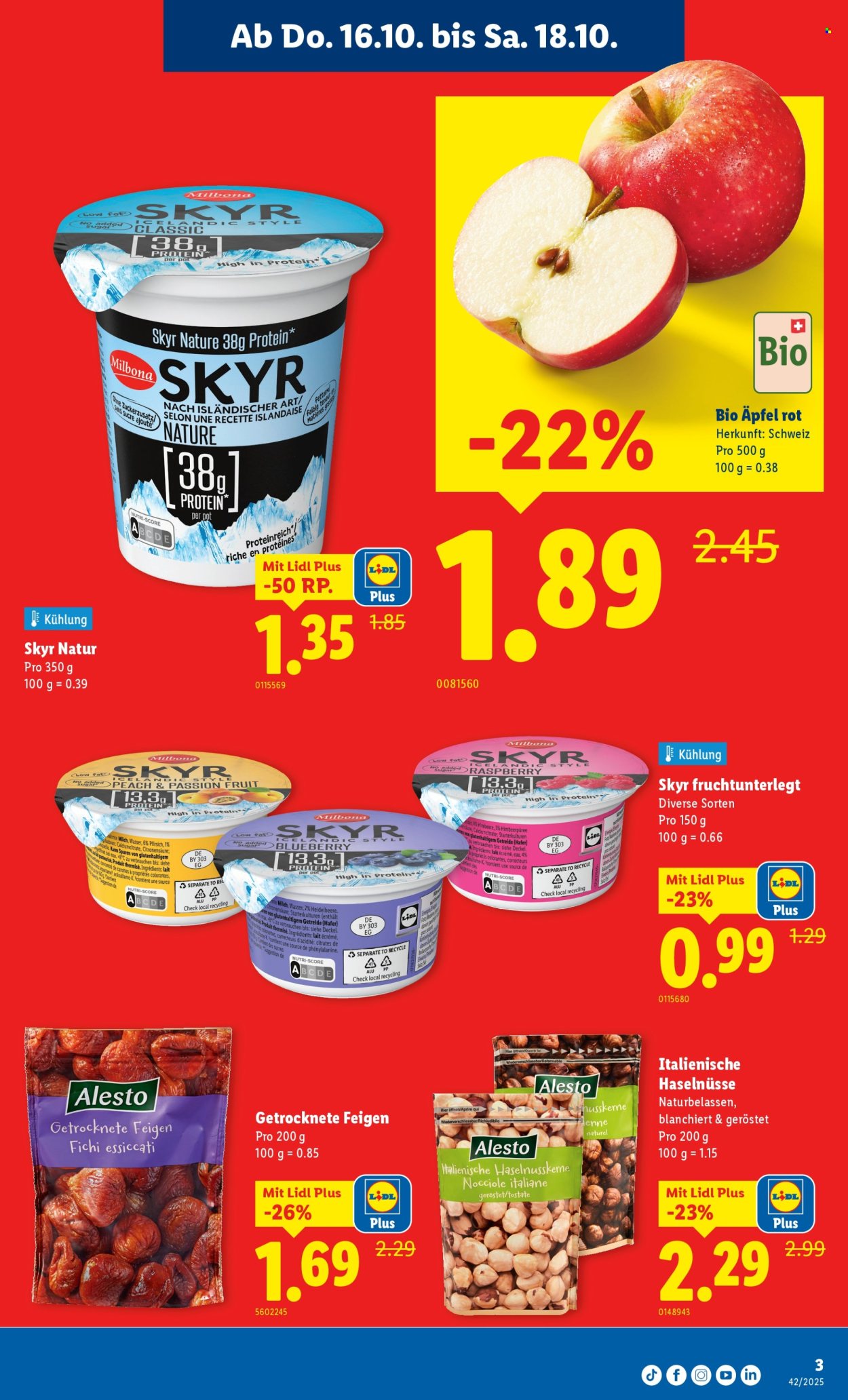 Catalogue Lidl - 16.10.2025 - 22.10.2025. Page 3. Page 3