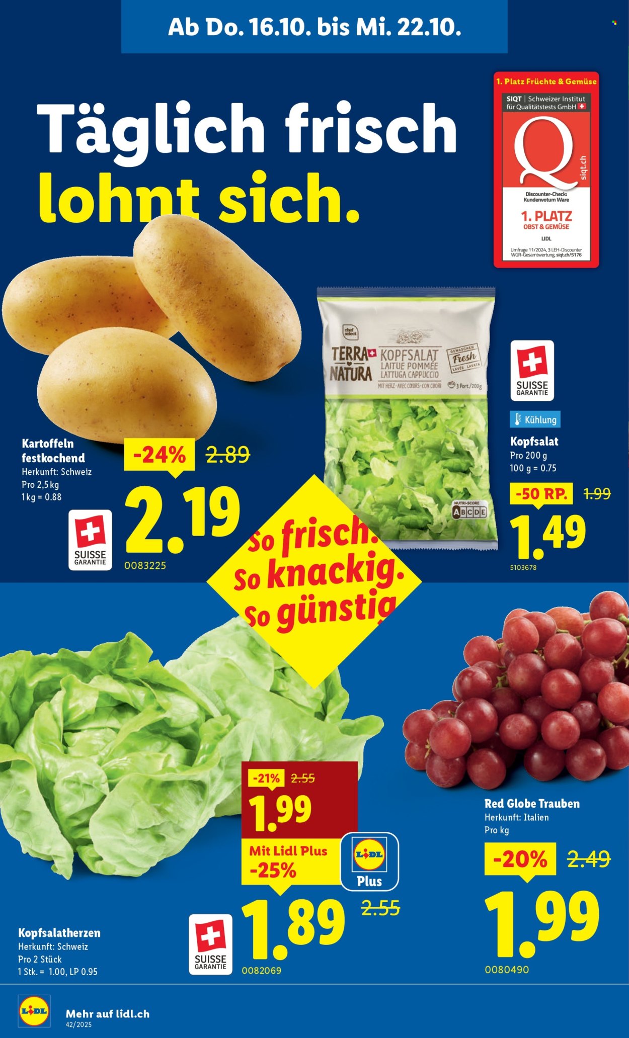 Catalogue Lidl - 16.10.2025 - 22.10.2025. Page 4. Page 4