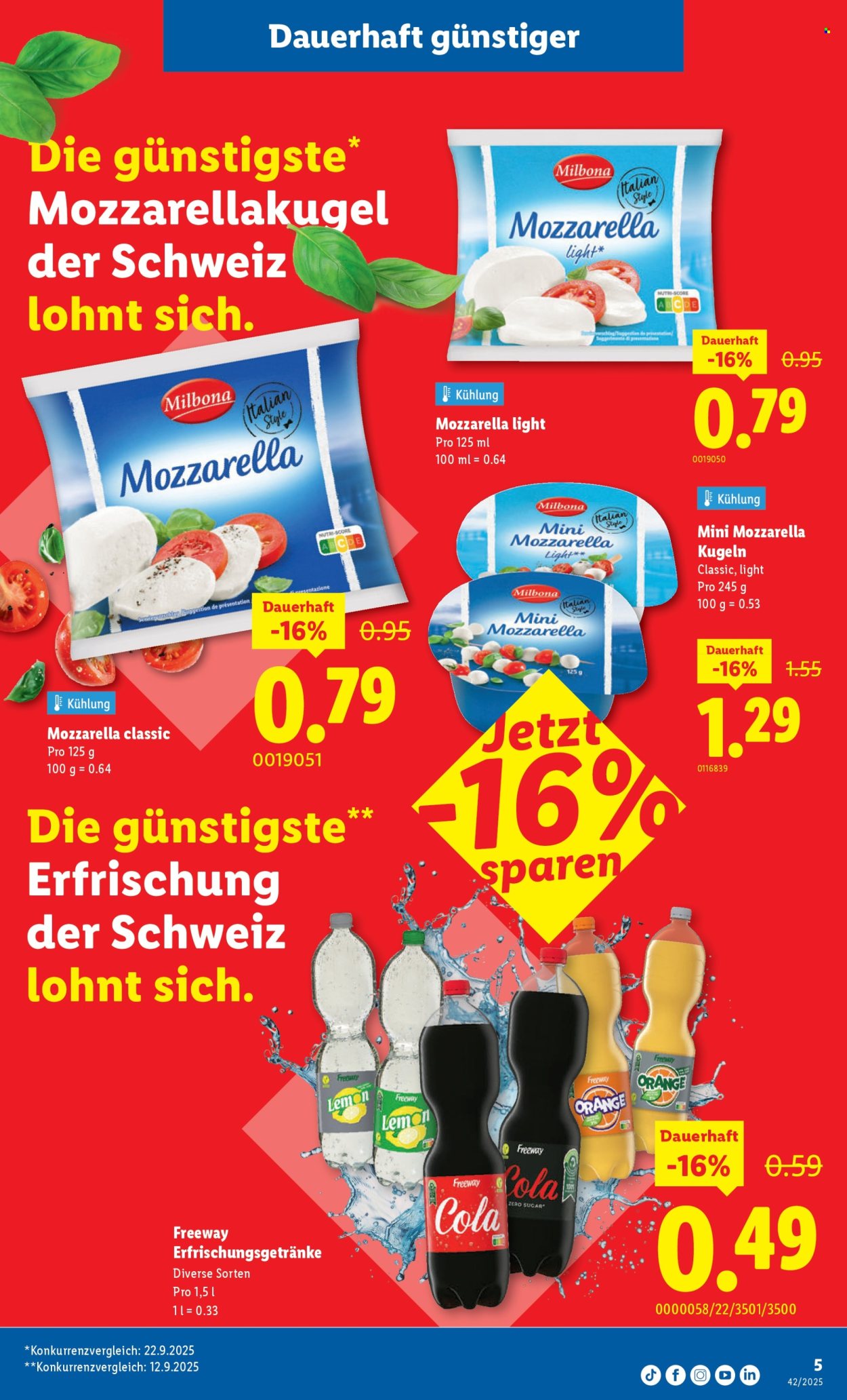 Catalogue Lidl - 16.10.2025 - 22.10.2025. Page 5. Page 5