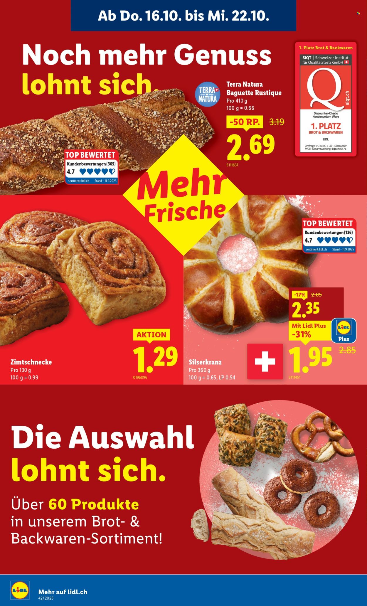 Catalogue Lidl - 16.10.2025 - 22.10.2025. Page 6. Page 6