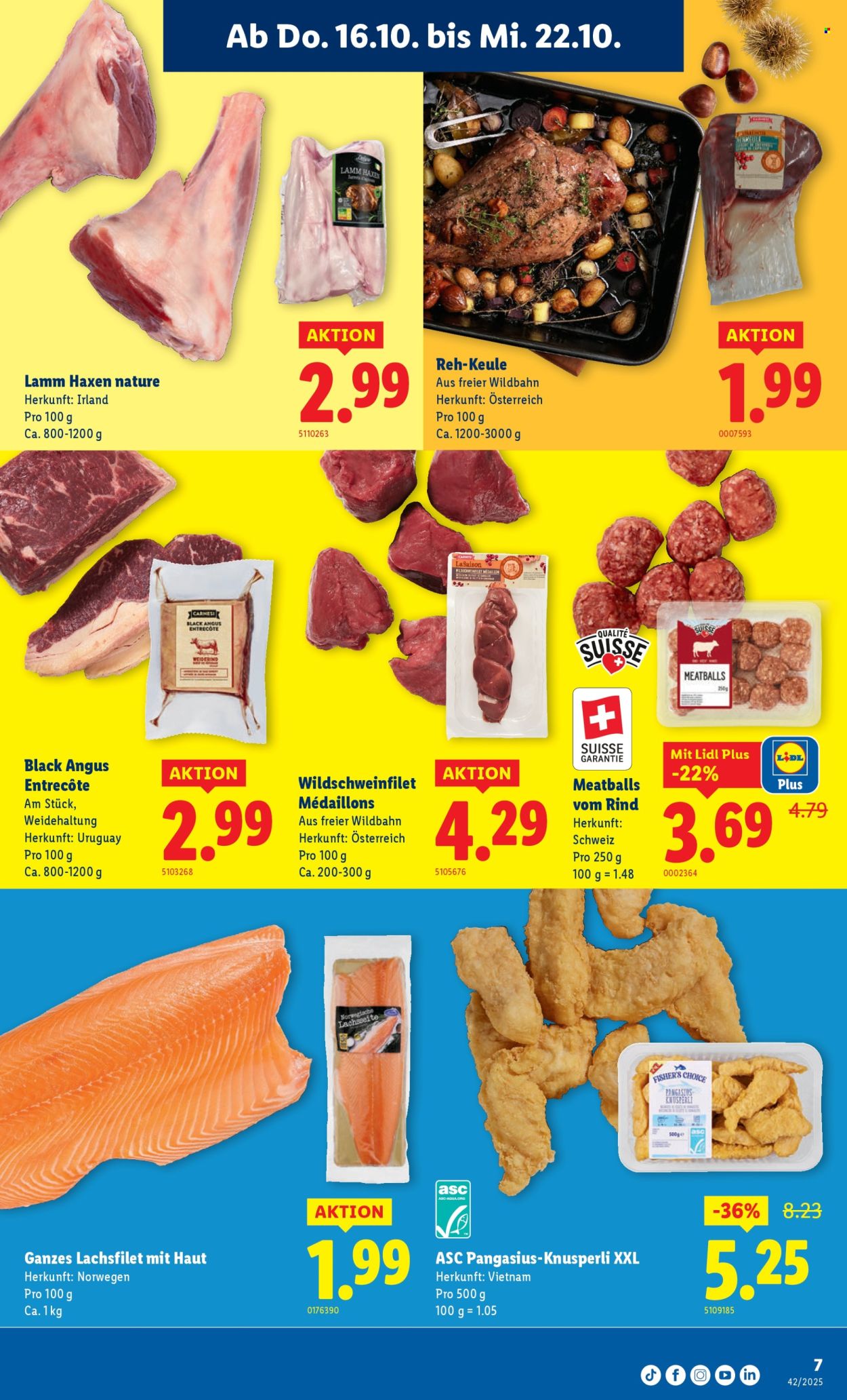 Catalogue Lidl - 16.10.2025 - 22.10.2025. Page 7. Page 7
