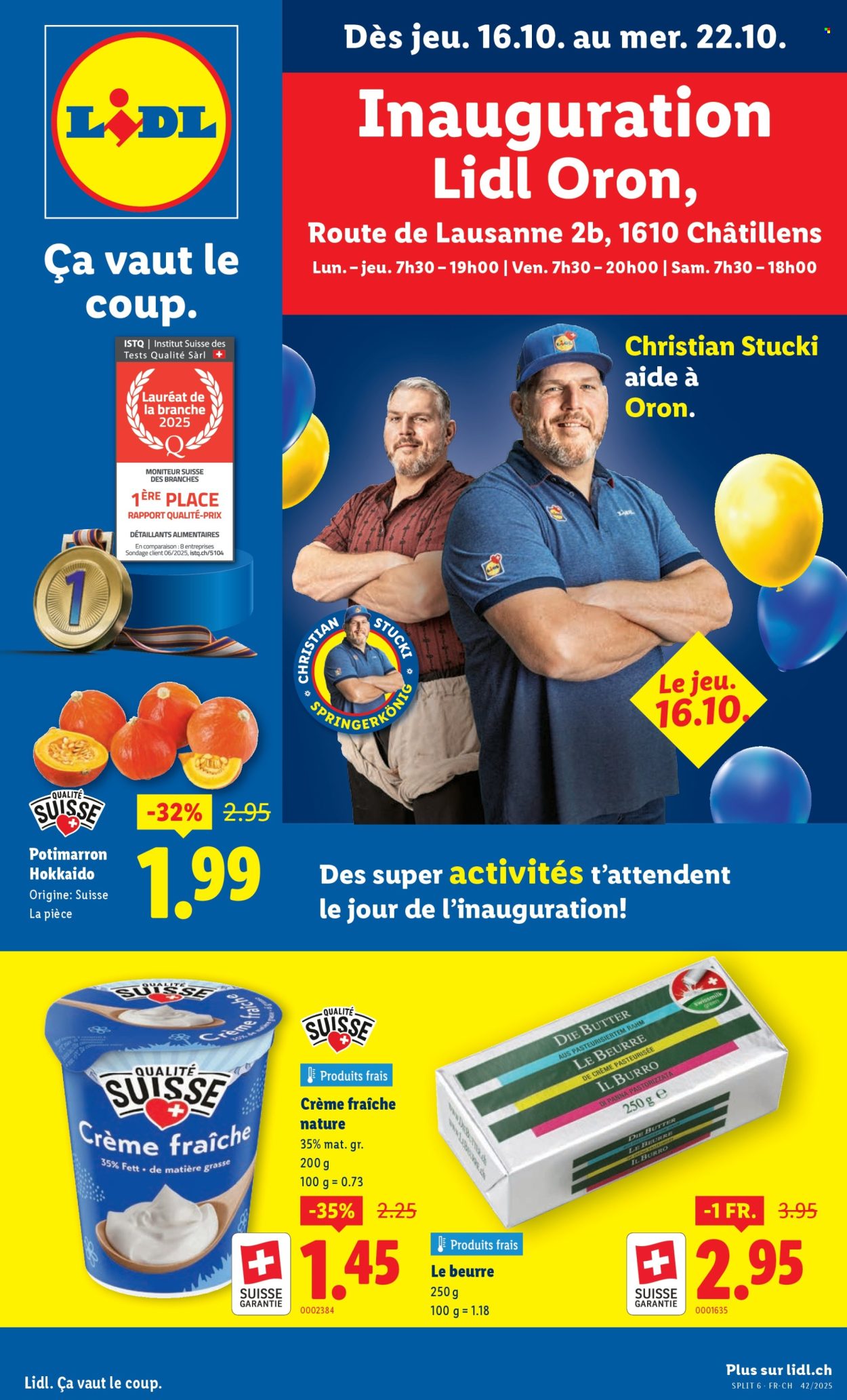 Catalogue Lidl - 16.10.2025 - 22.10.2025. Page 1. Page 1