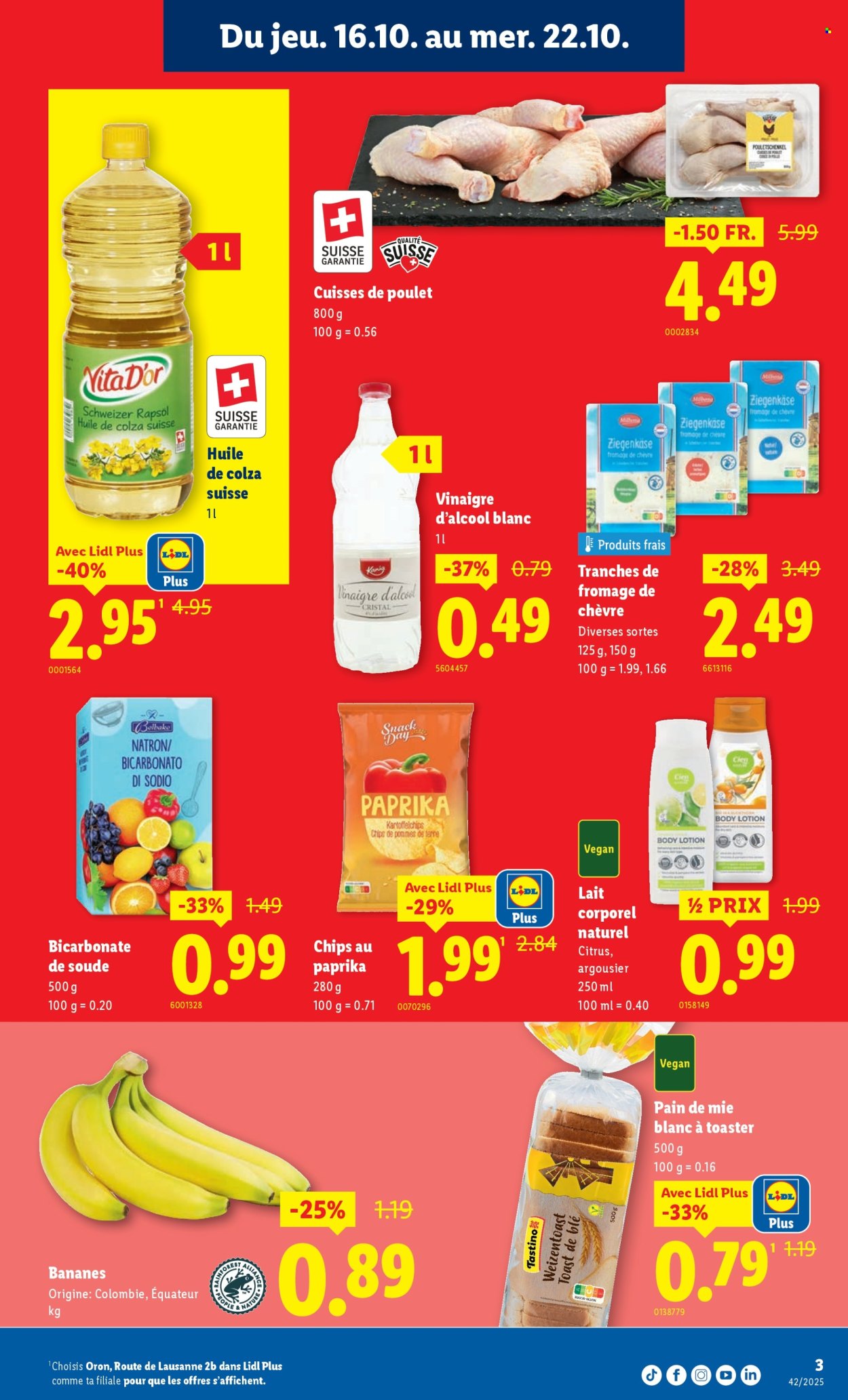 Catalogue Lidl - 16.10.2025 - 22.10.2025. Page 3. Page 3