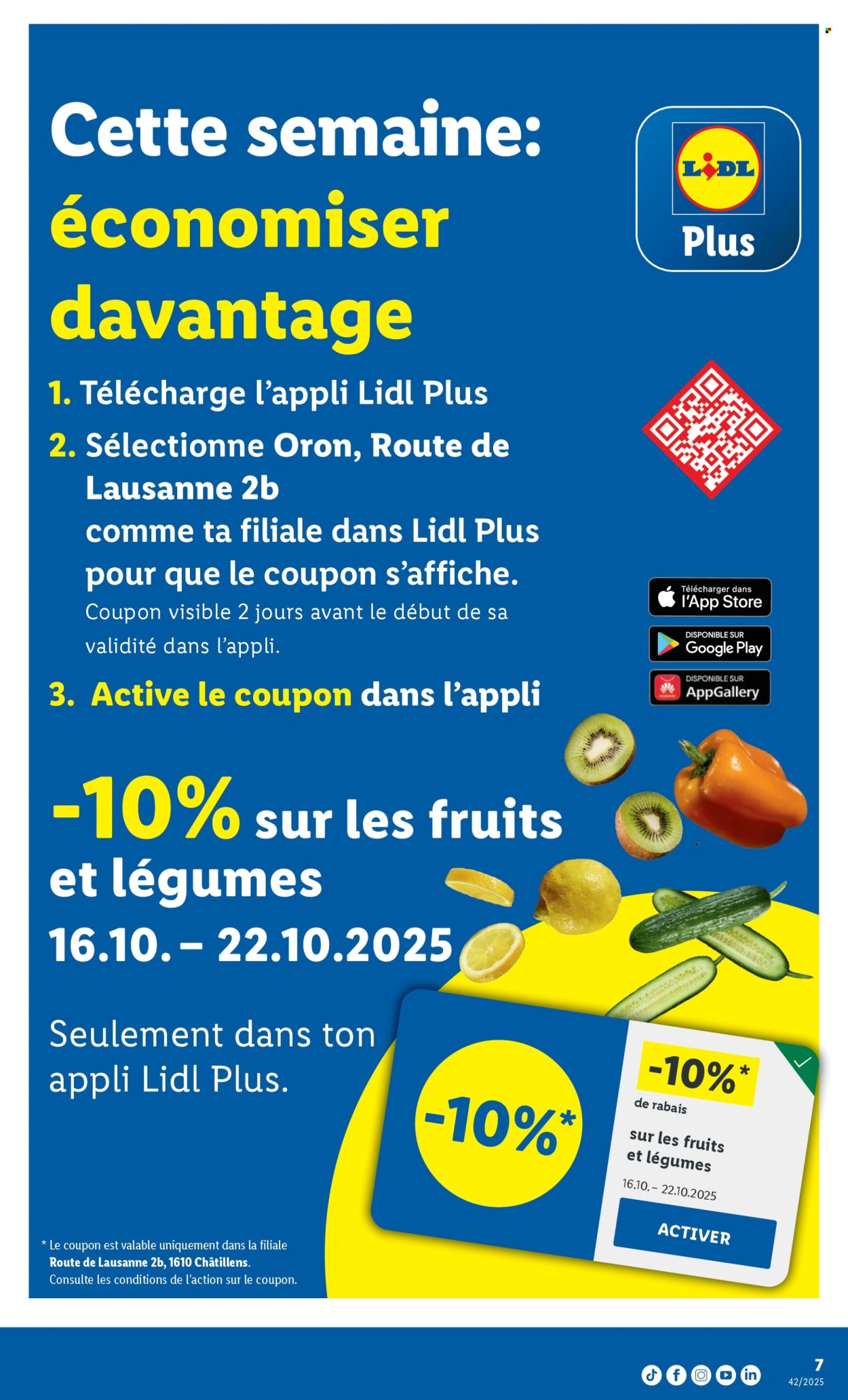 Catalogue Lidl - 16.10.2025 - 22.10.2025. Page 7. Page 7