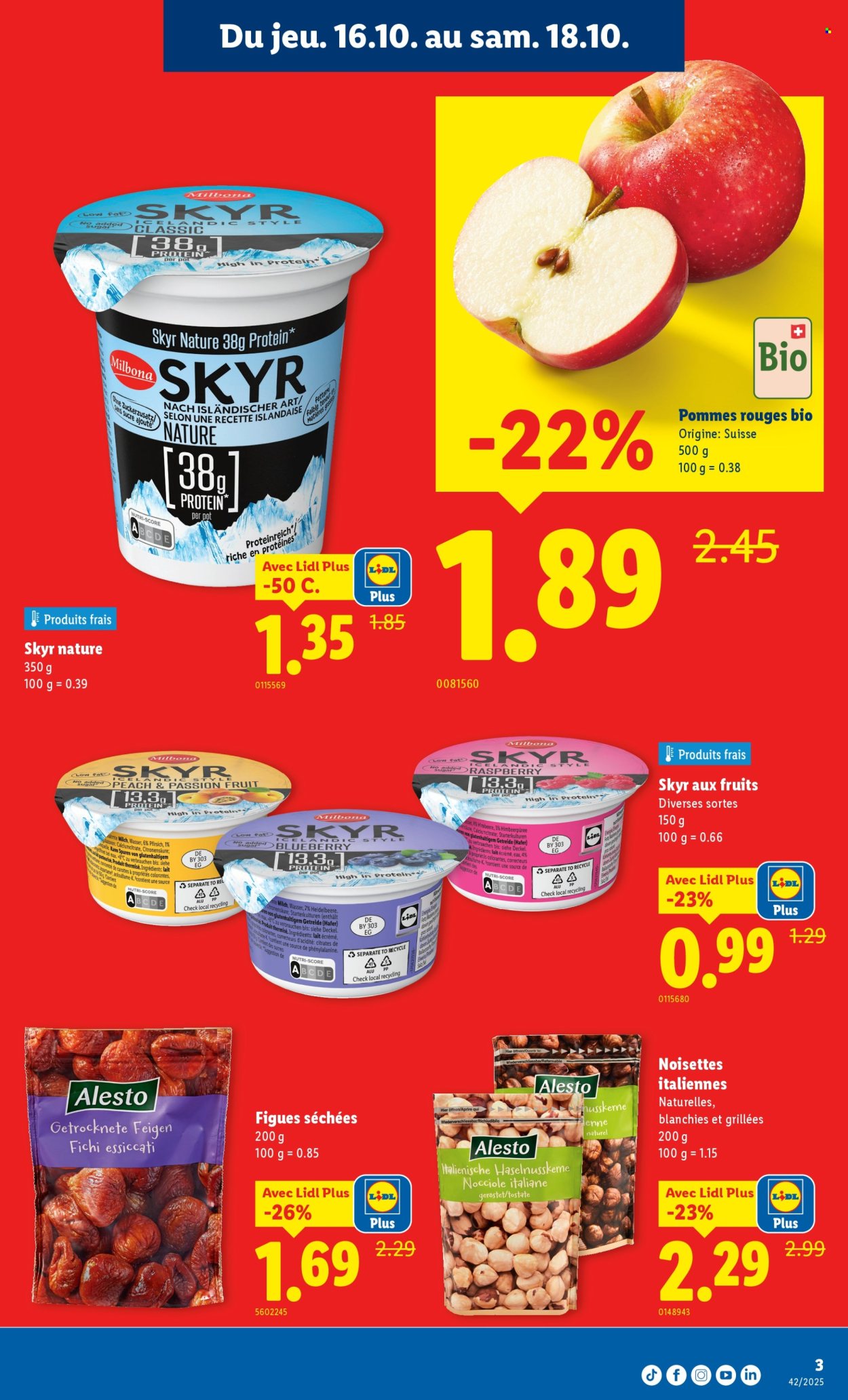 Catalogue Lidl - 16.10.2025 - 22.10.2025. Page 3. Page 3