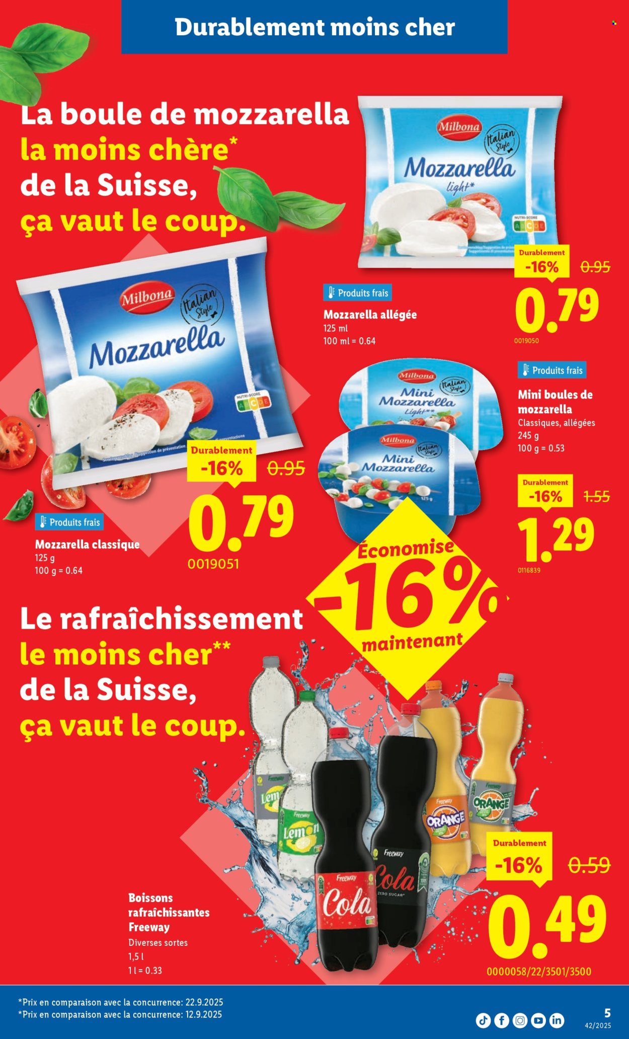 Catalogue Lidl - 16.10.2025 - 22.10.2025. Page 5. Page 5
