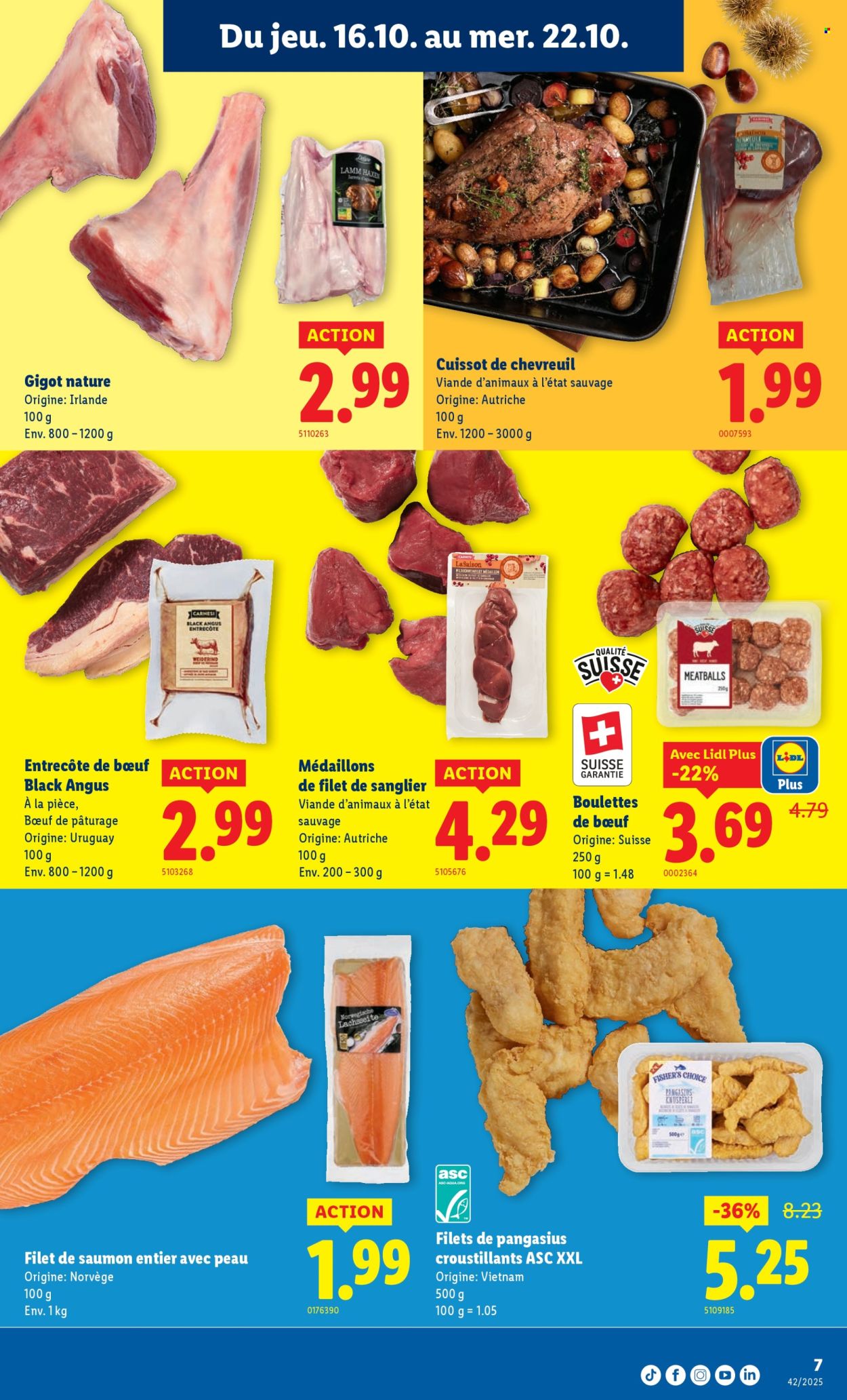 Catalogue Lidl - 16.10.2025 - 22.10.2025. Page 7. Page 7