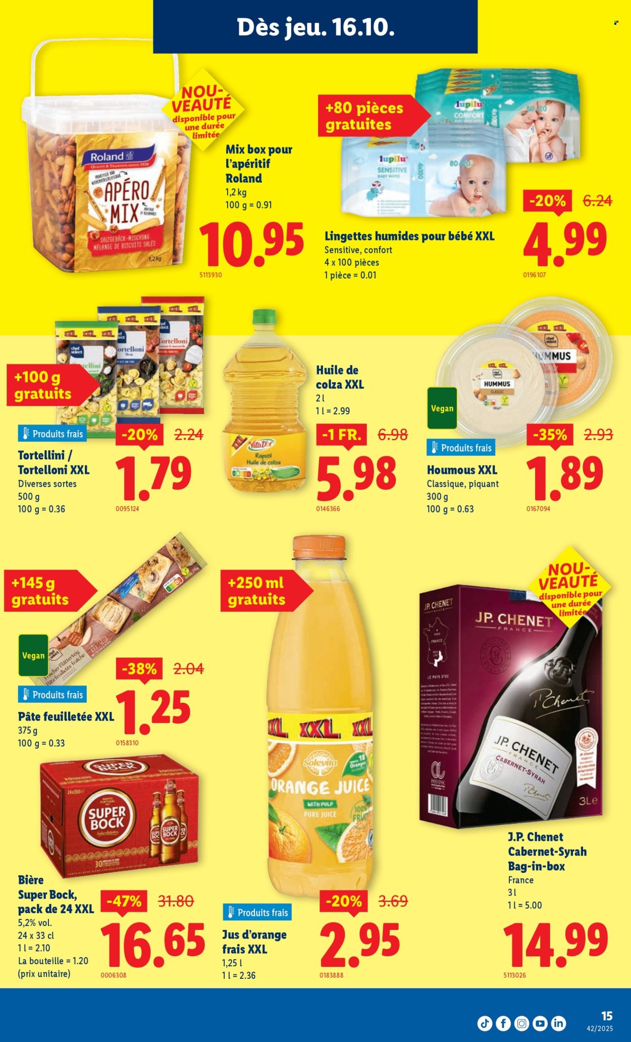 Catalogue Lidl - 16.10.2025 - 22.10.2025. Page 15. Page 15