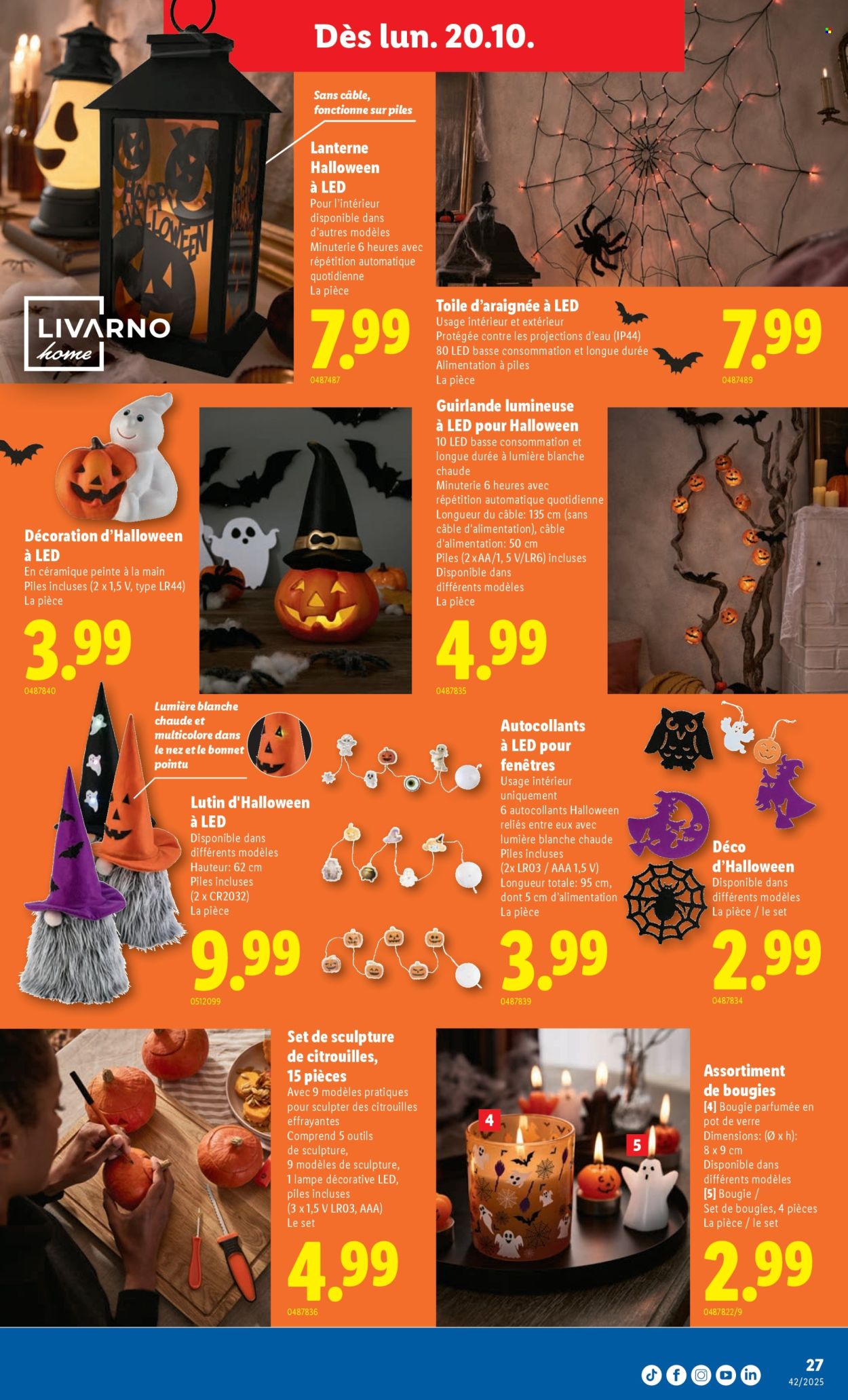 Catalogue Lidl - 16.10.2025 - 22.10.2025. Page 27. Page 27