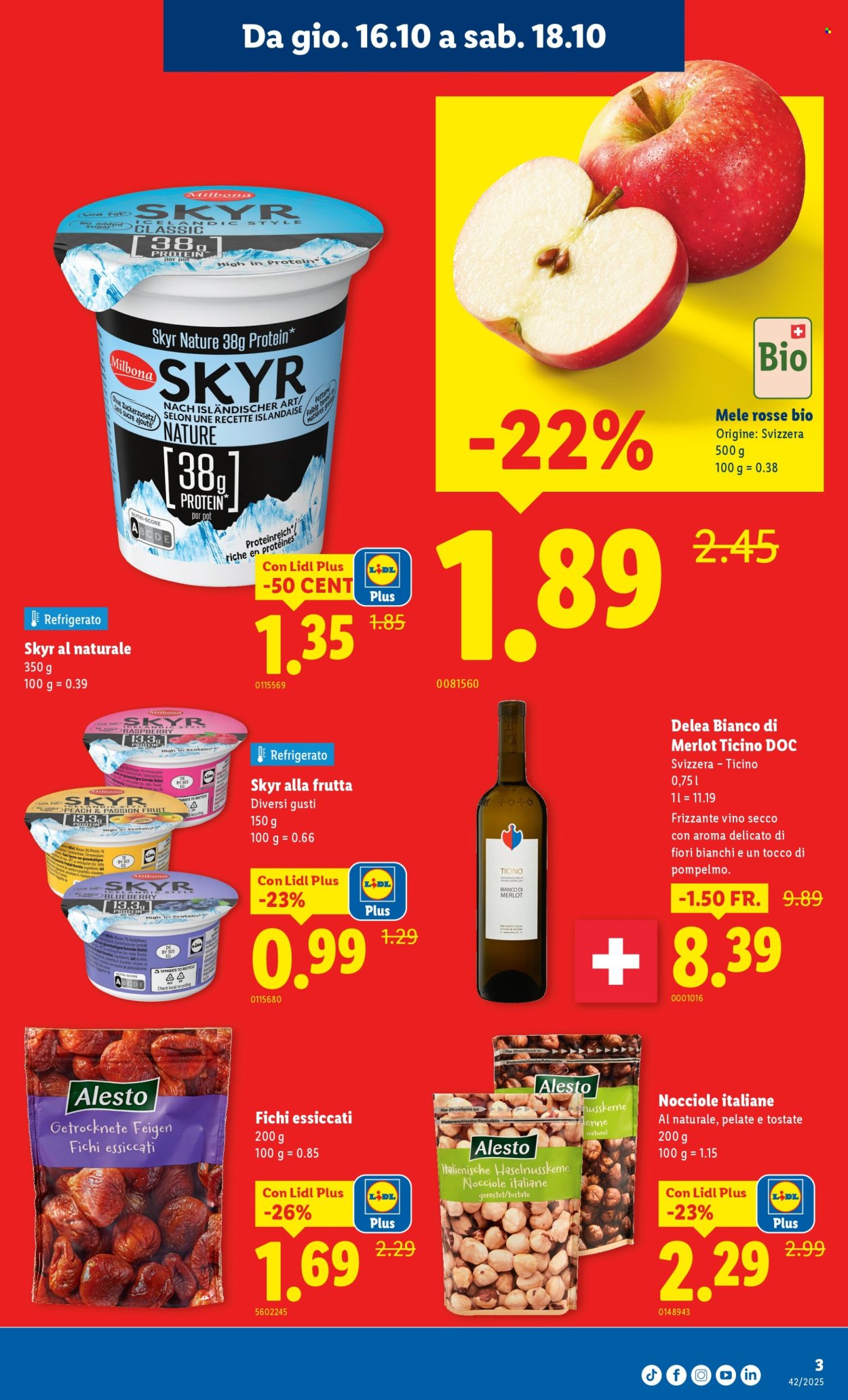 Catalogue Lidl - 16.10.2025 - 22.10.2025. Page 3. Page 3