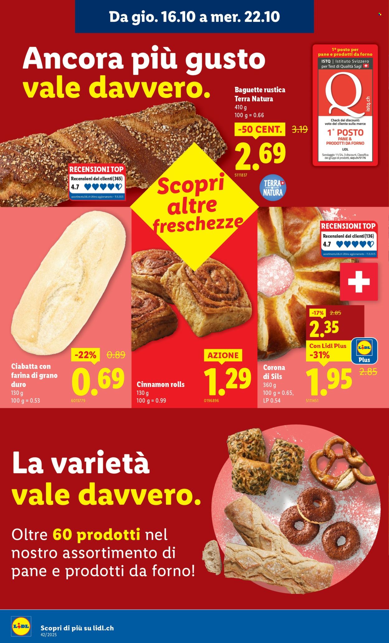 Catalogue Lidl - 16.10.2025 - 22.10.2025. Page 6. Page 6
