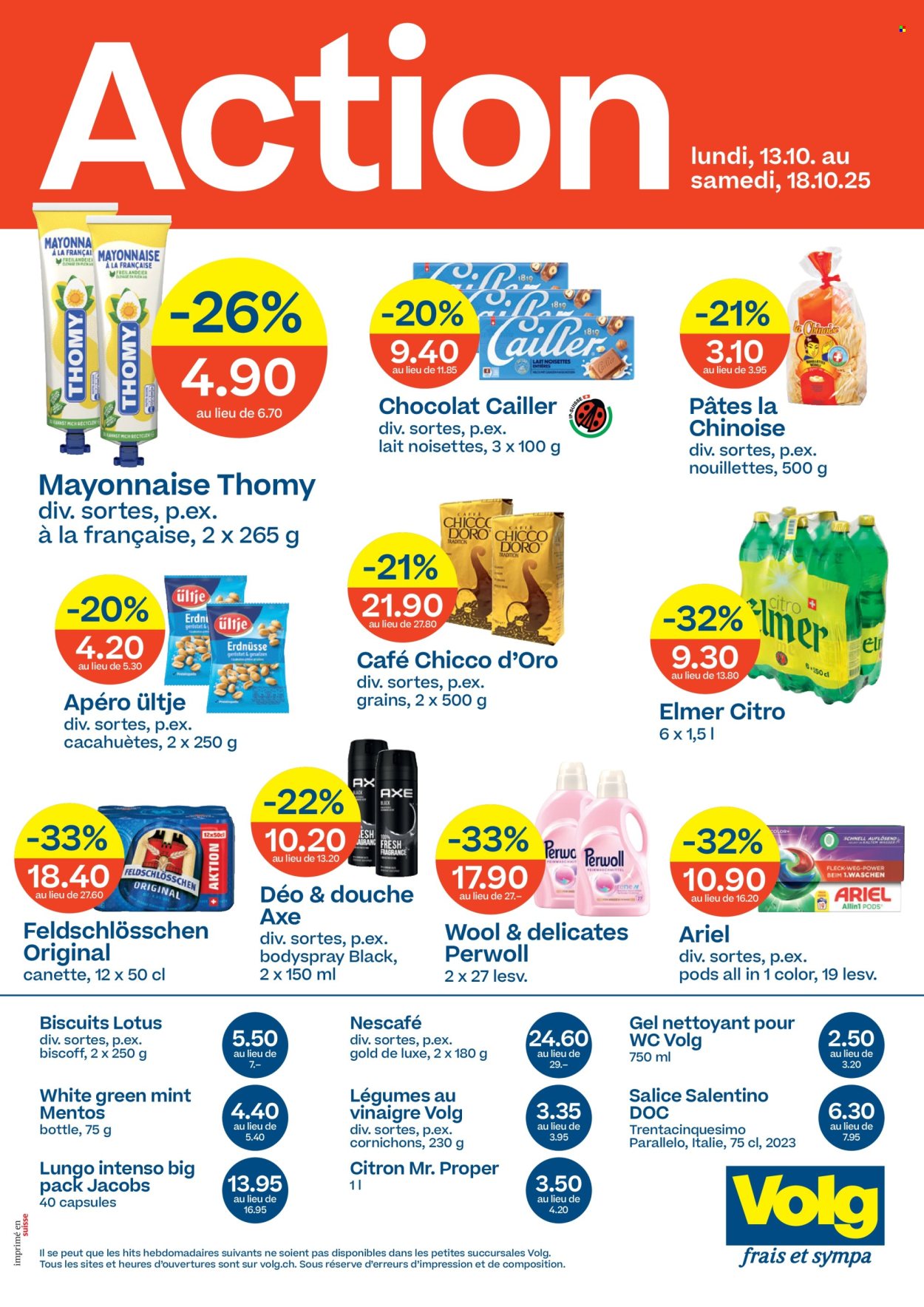 Catalogue Volg - 13.10.2025 - 18.10.2025. Page 1. Page 1
