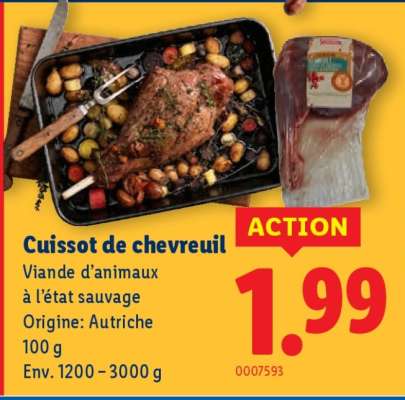 Cuissot de chevreuil